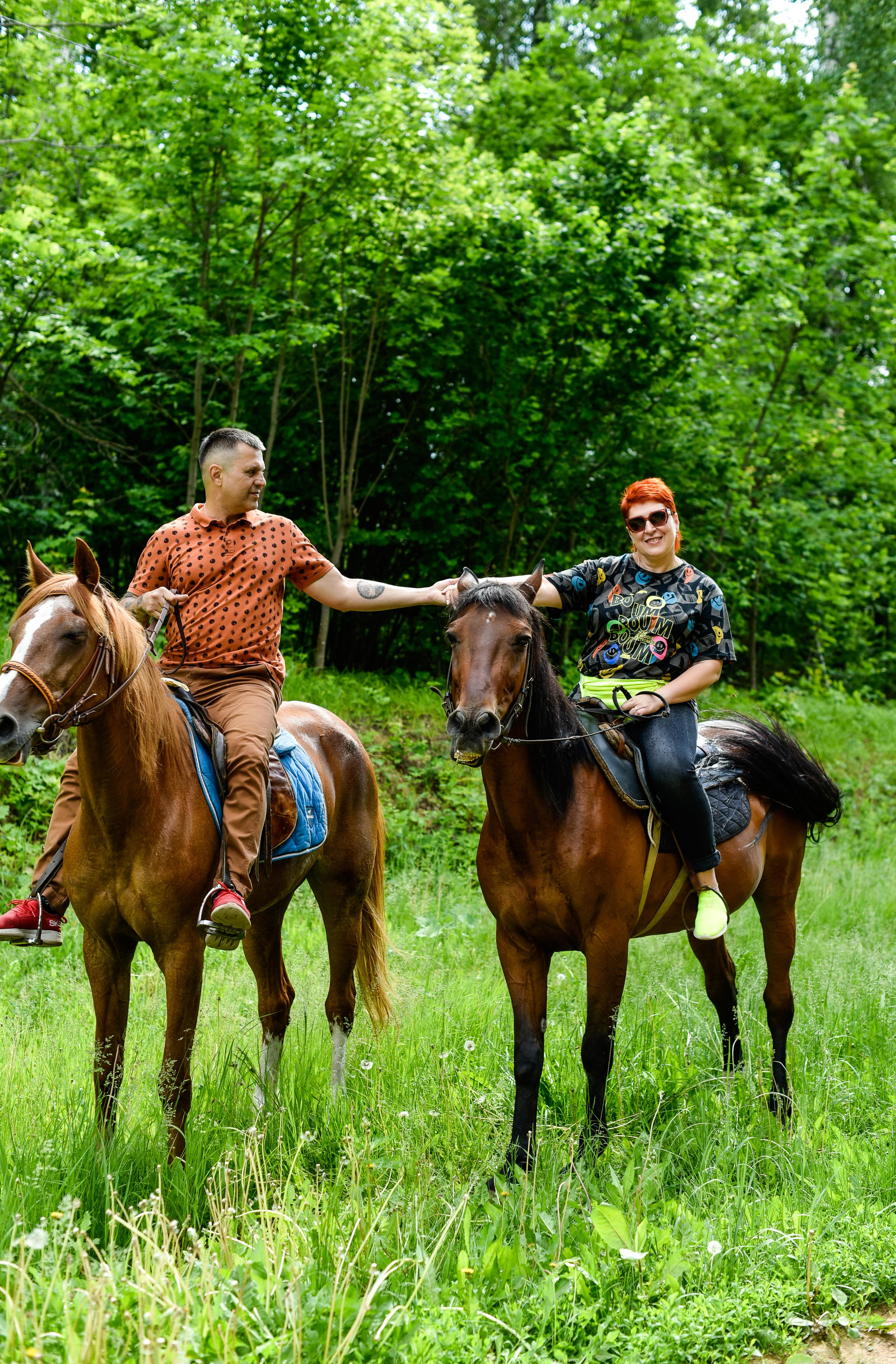 Прогулка на лошадках