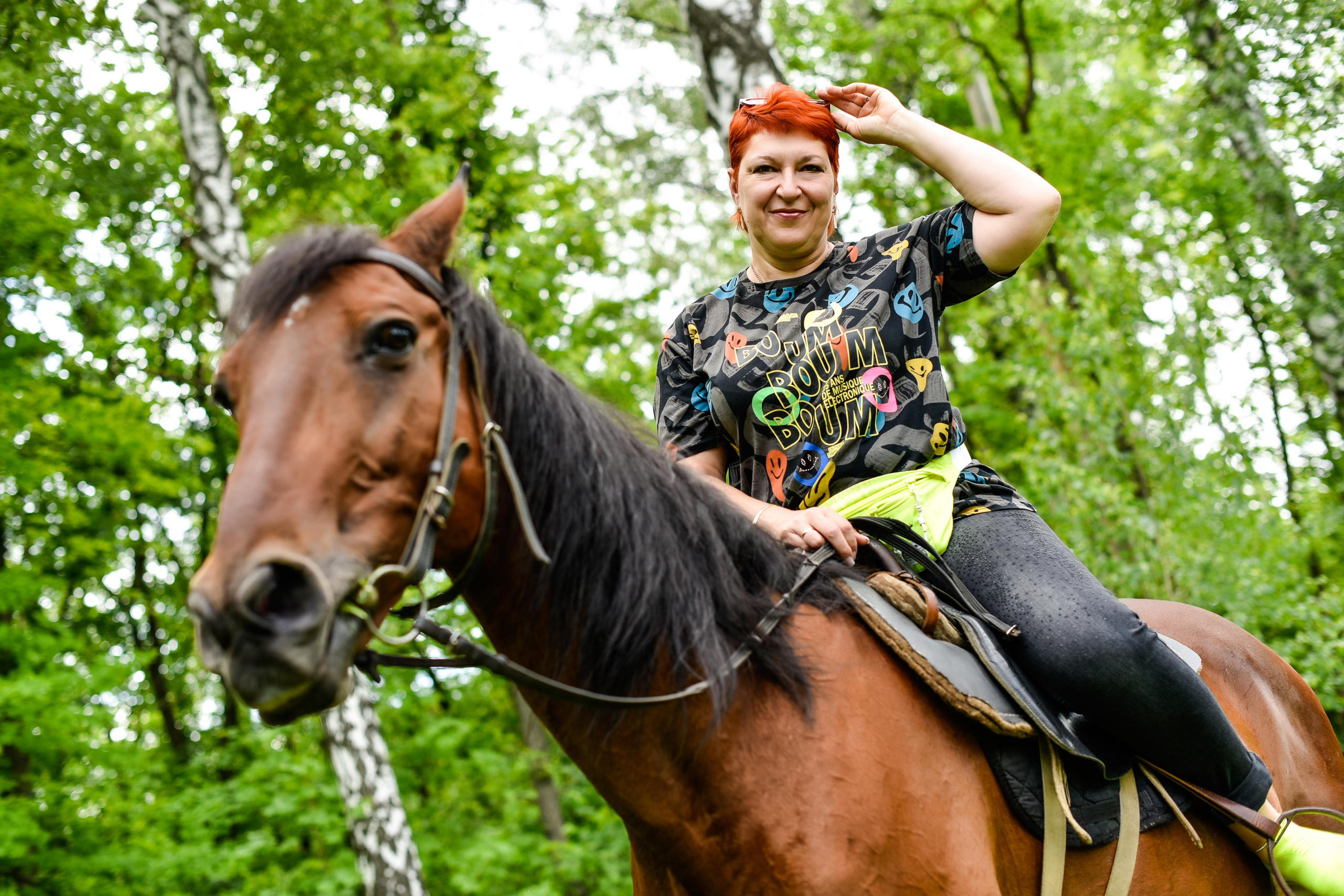 Прогулка на лошадках