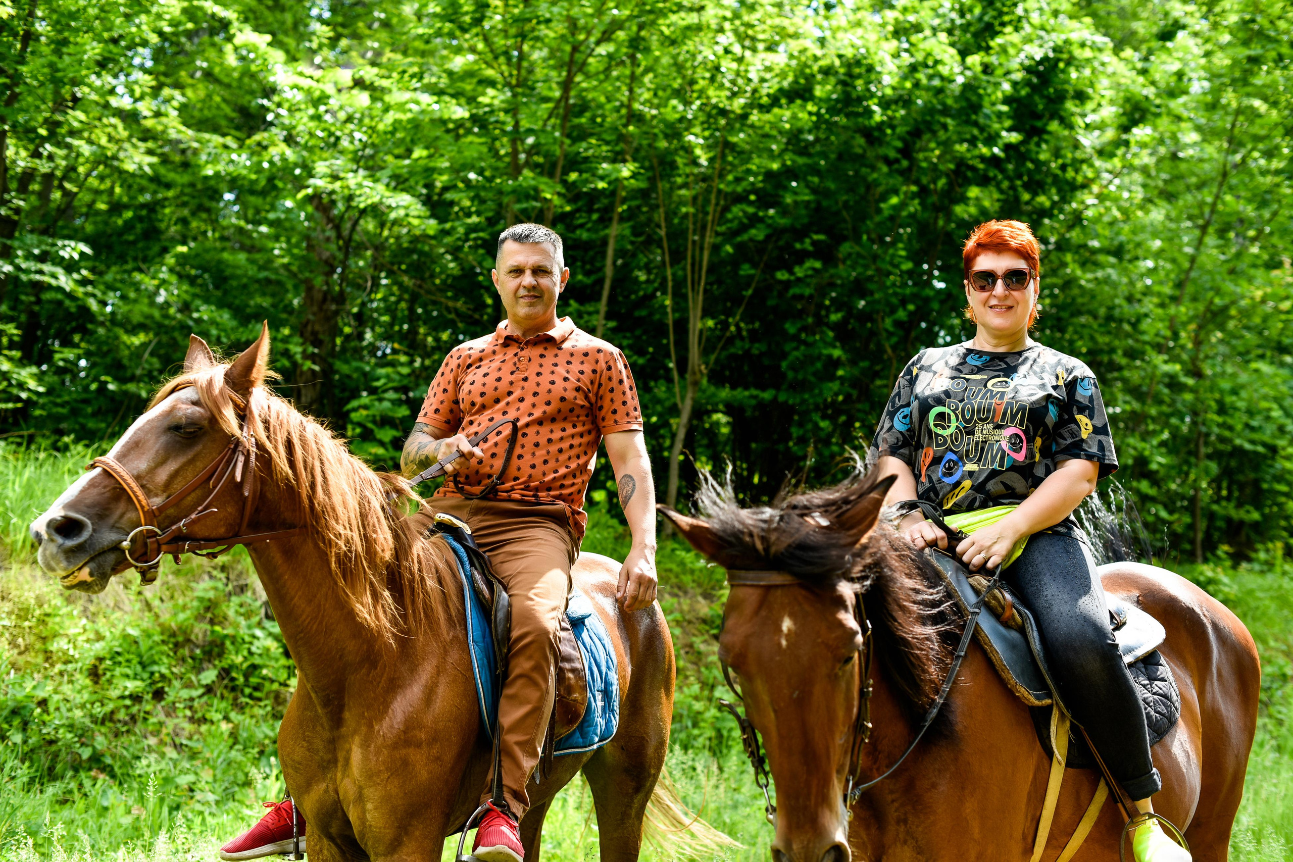 Прогулка на лошадках