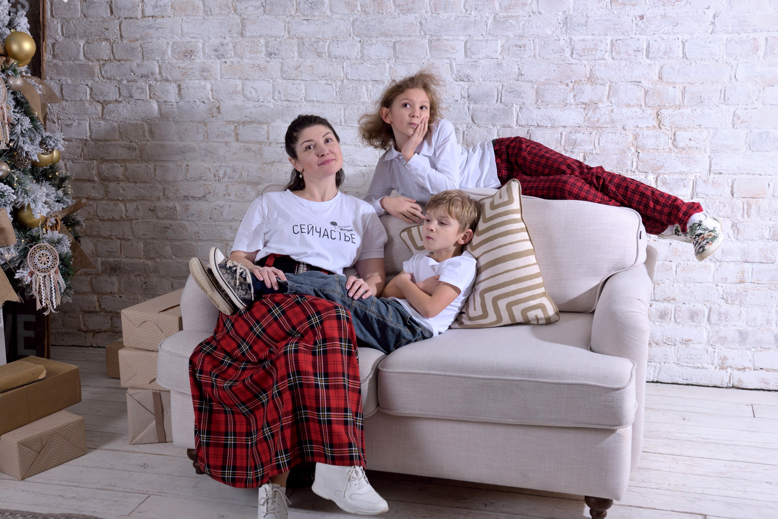 Семейные новогодние фотосесии
