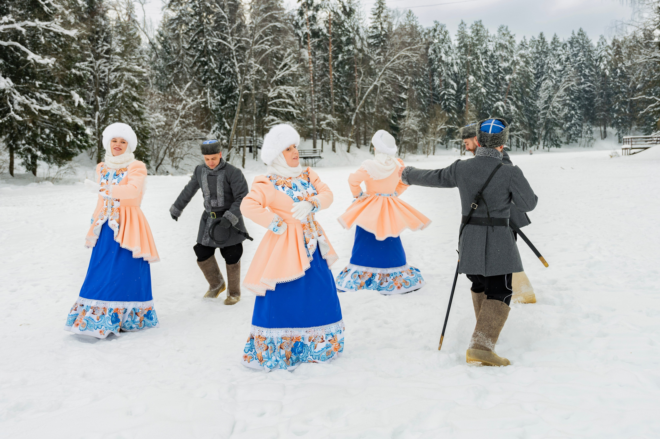 Казачий хор. Фотограф Юлия Попова