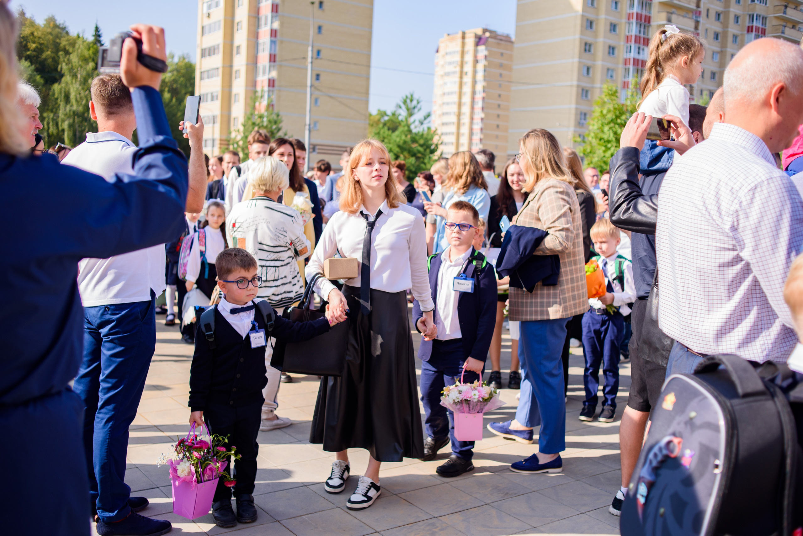 1-е сентября 2023. Фотограф Юлия Попова