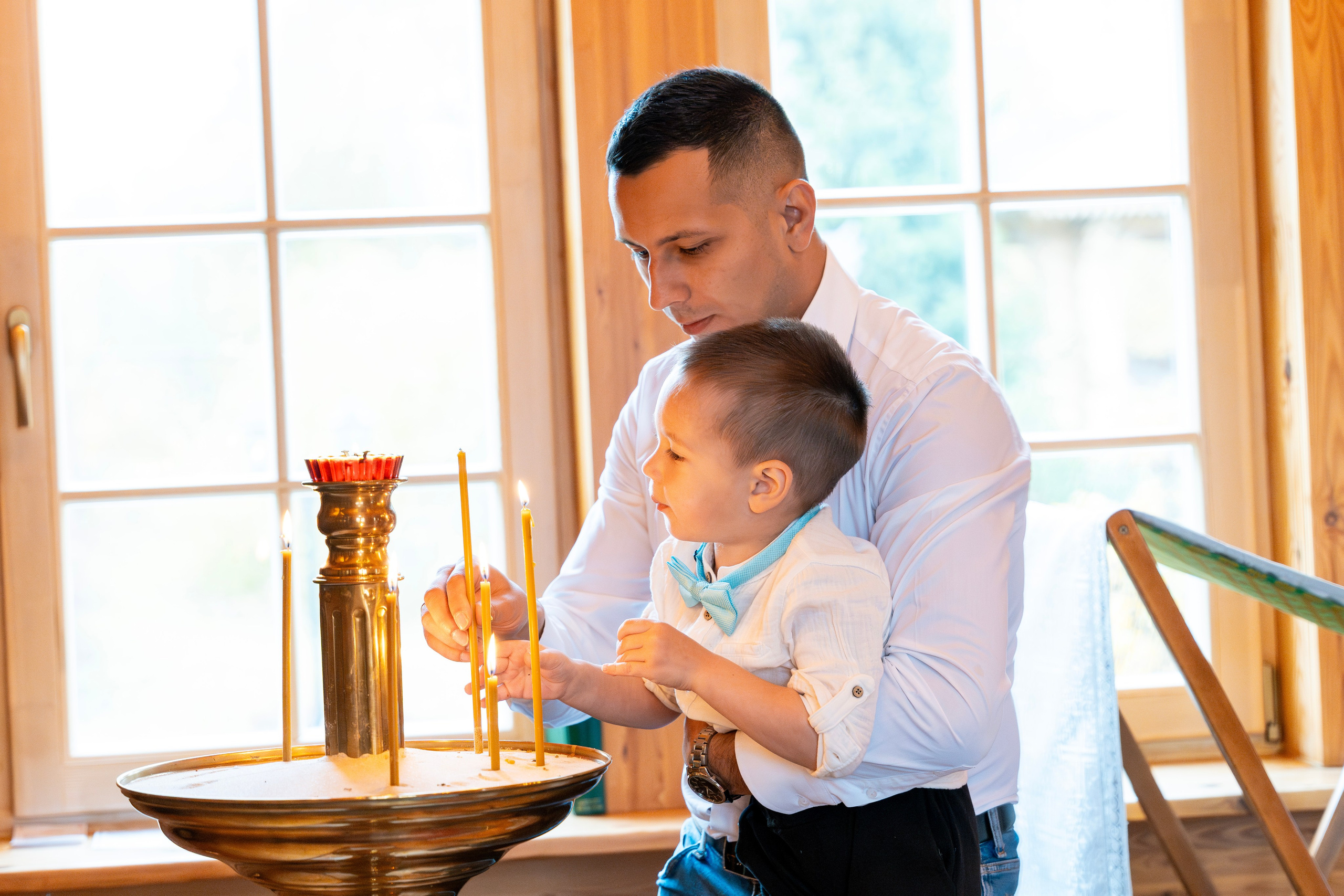 Крещение Ильи. Фотограф Юлия Попова