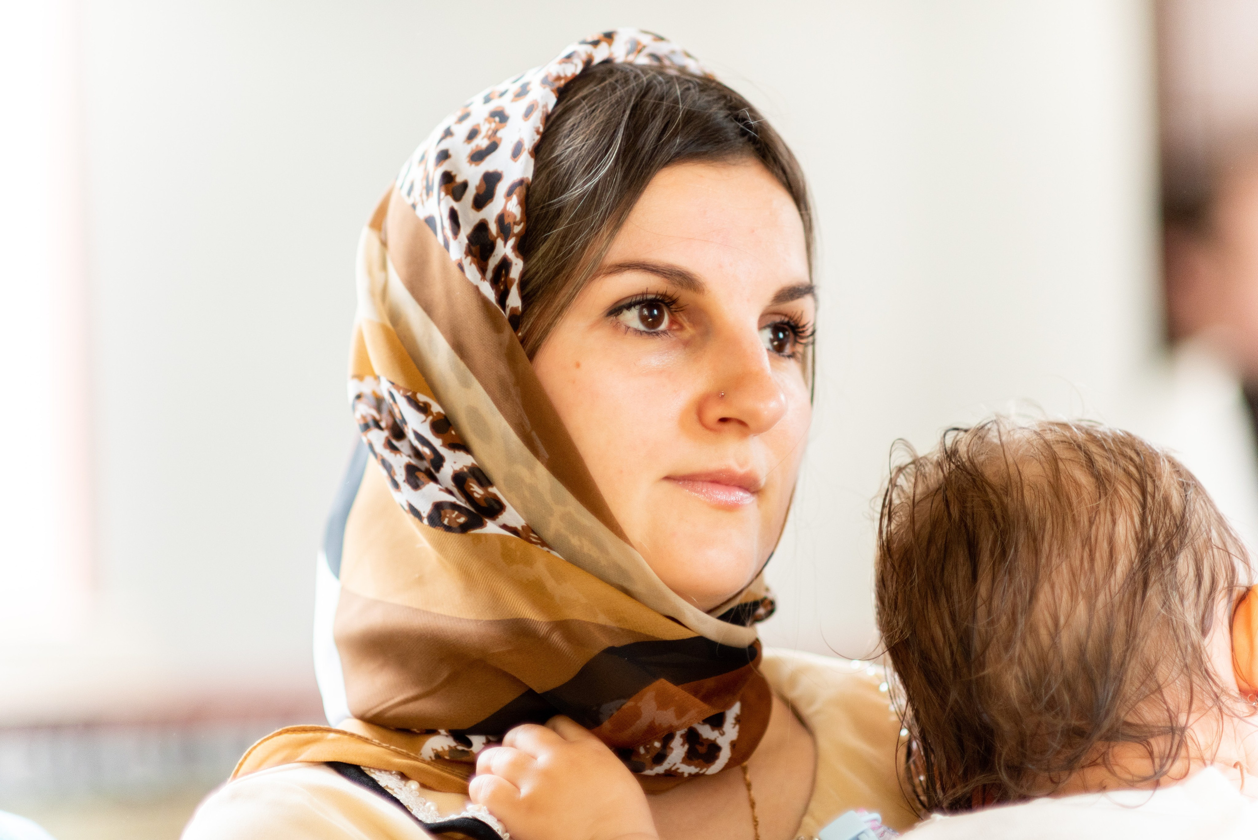 Крещение Ники. Фотограф Юлия Попова