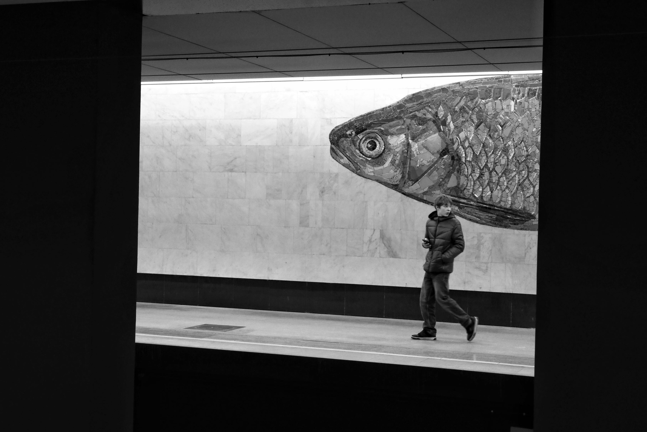 Серия «Метро. Пассажиры времени». ANNA PAVLIKOVSKAYA ЧЕРНО-БЕЛАЯ ФОТОГРАФИЯ — ЭТО Я