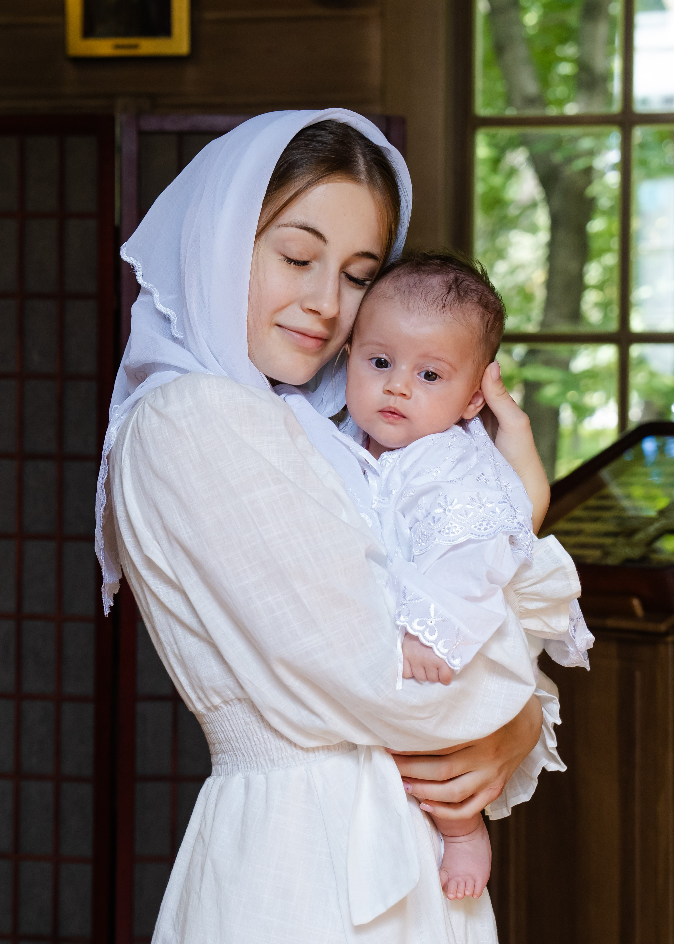Таинство Крещения Марии. Крамер Юлиана детский и семейный фотограф