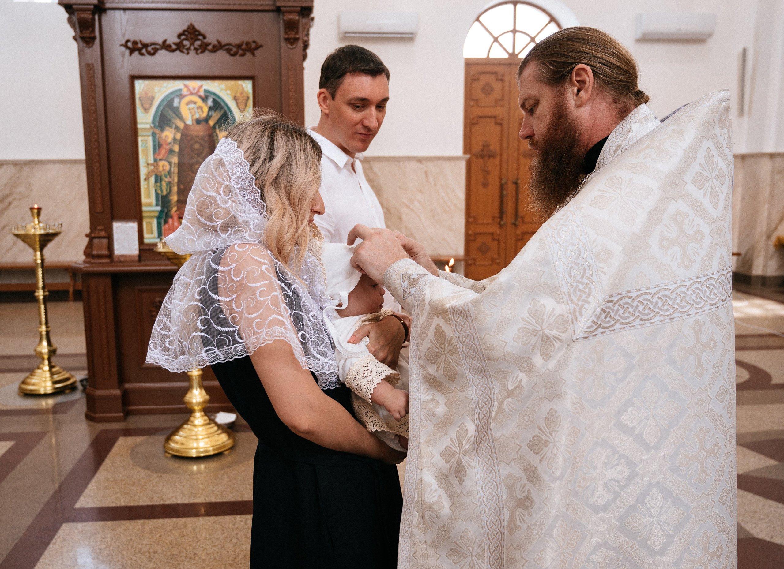 Таинство крещения. Свадебный и семейный фотограф Брюховецкая Тимашевск Краснодар