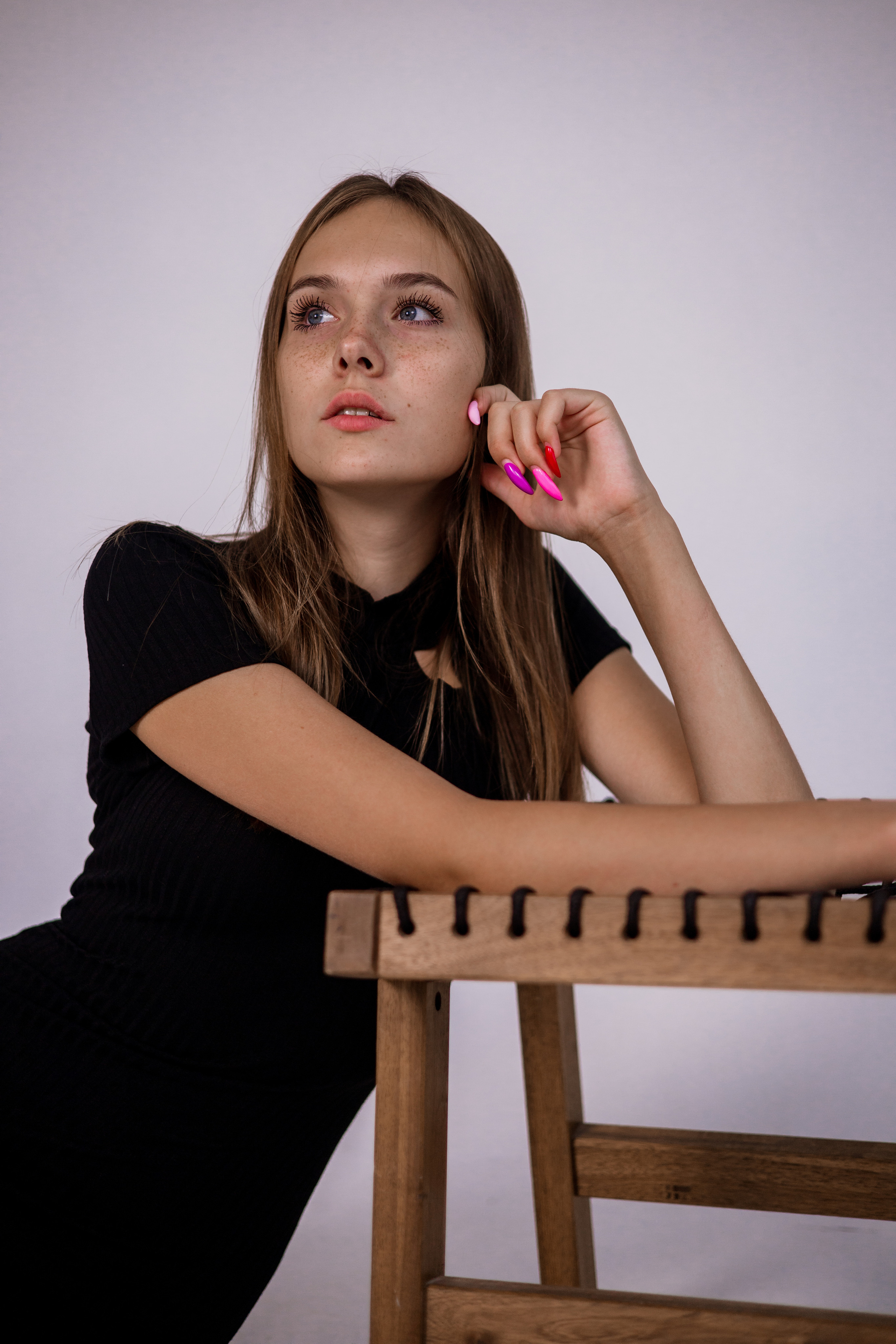 Виолетта студийная съемка. Gorbunova Alina Фотограф