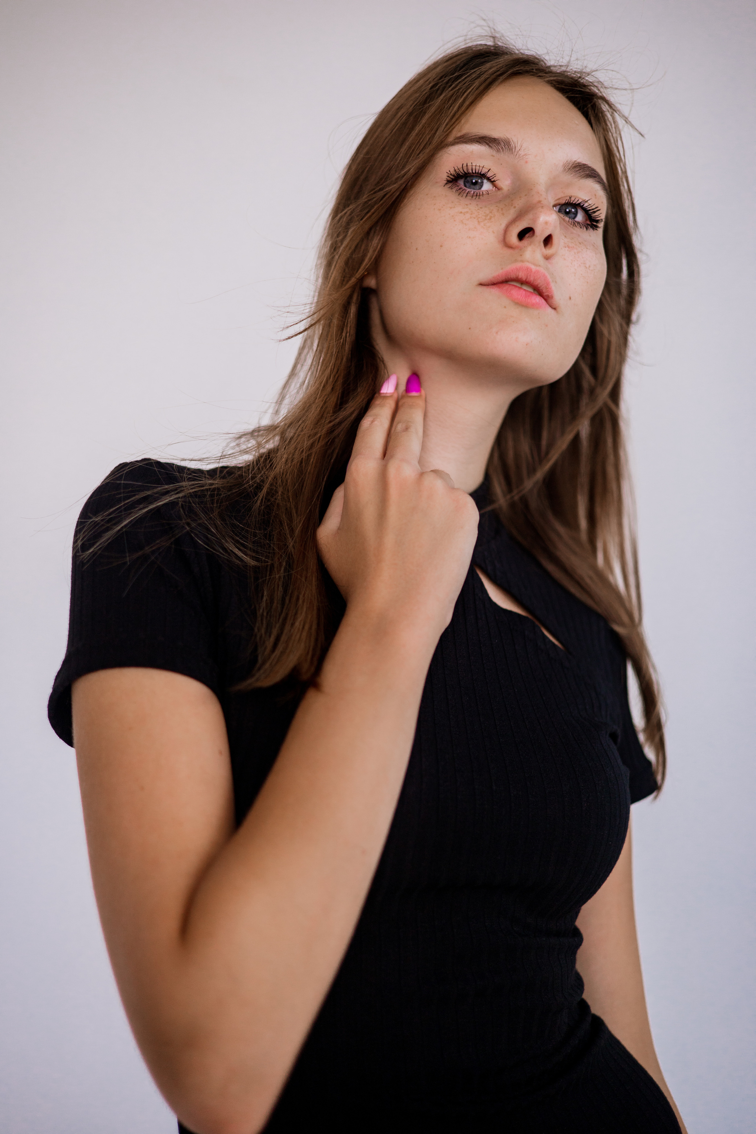 Виолетта студийная съемка. Gorbunova Alina Фотограф