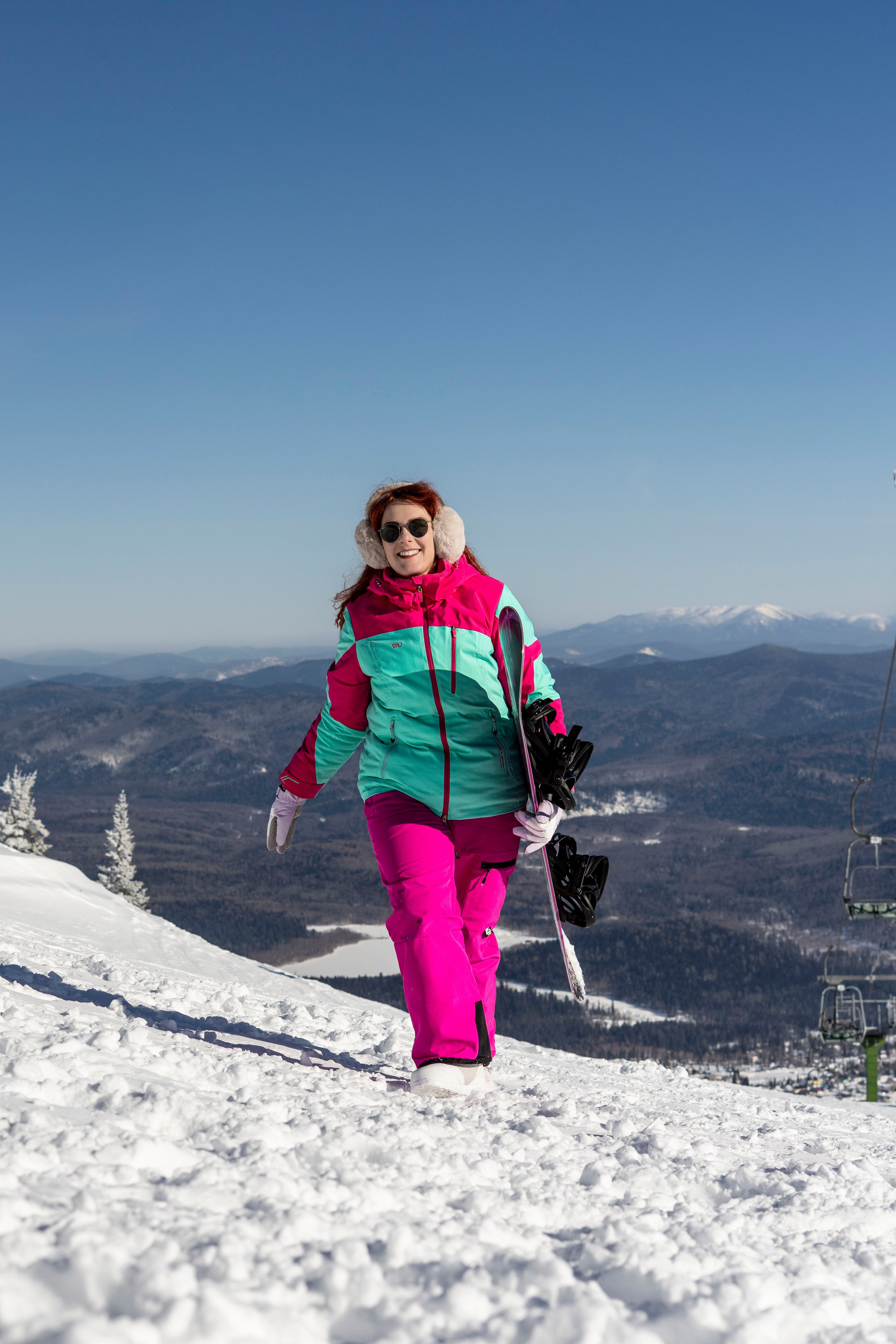 Фотосессия на вершине. Анастасия Паршукова — фотограф Шерегеш Новосибирск