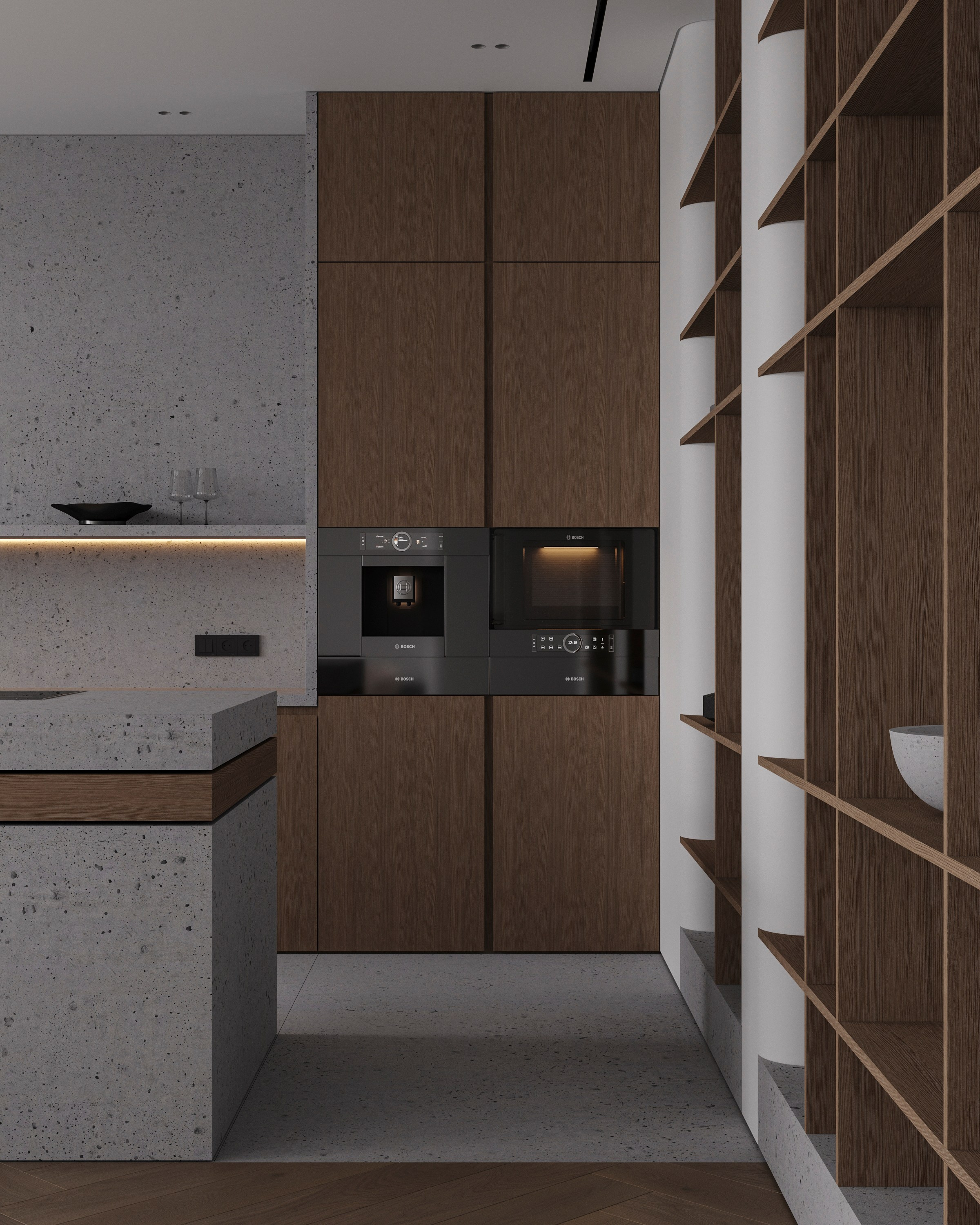 URBAN RETREAT | DESIGNER ANNE KIREEVA. Interior Visualization by Valerie Stetyukevich