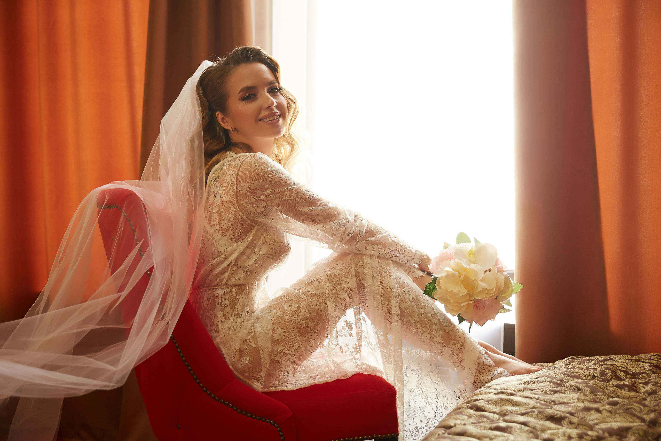 Утро невесты. Свадебный фотограф, портретный фотограф в Москве и Саратове Оксана Анциферова