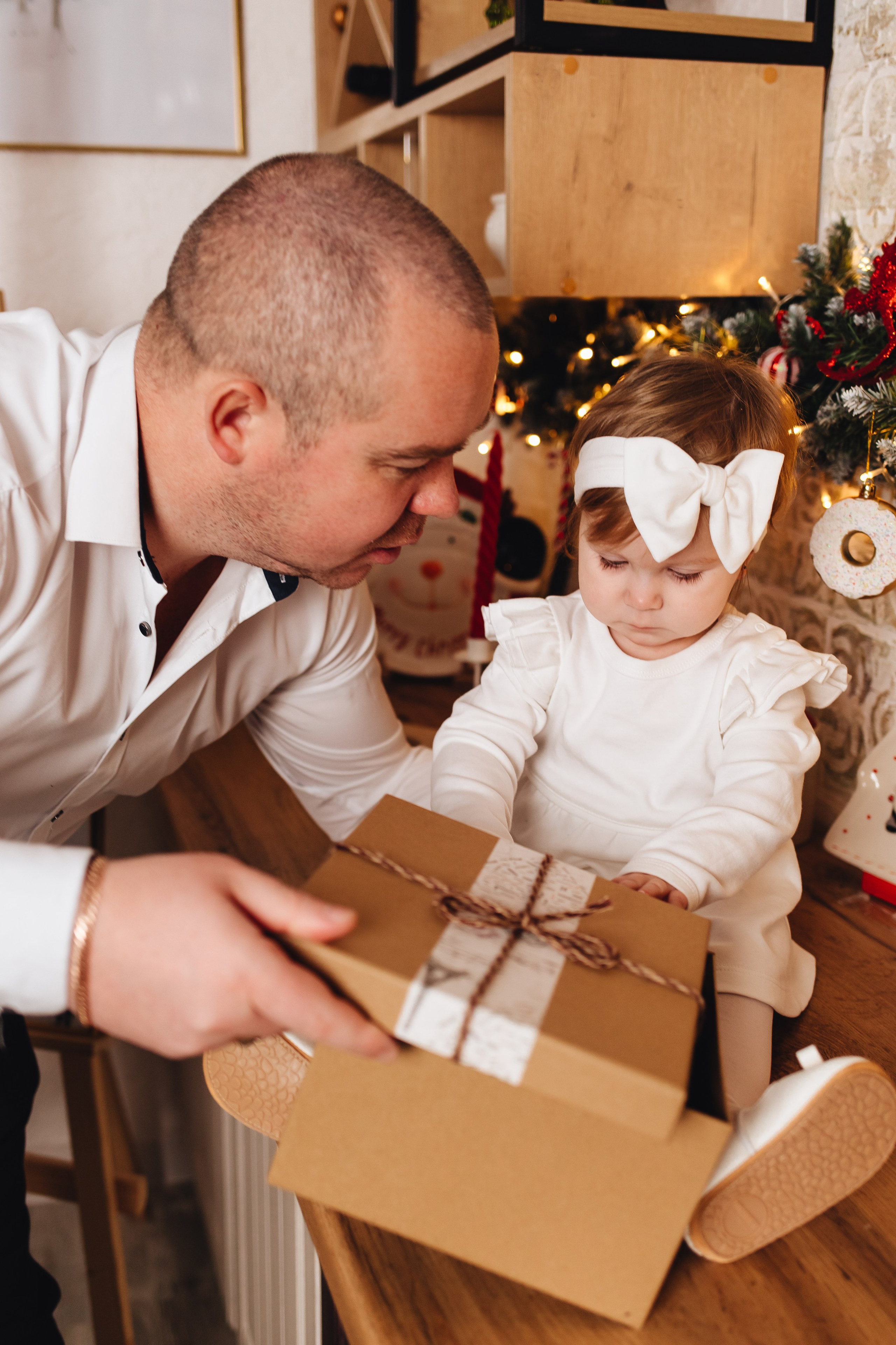 Семейная новогодняя фотосессия. Фотограф Елена Кириллова