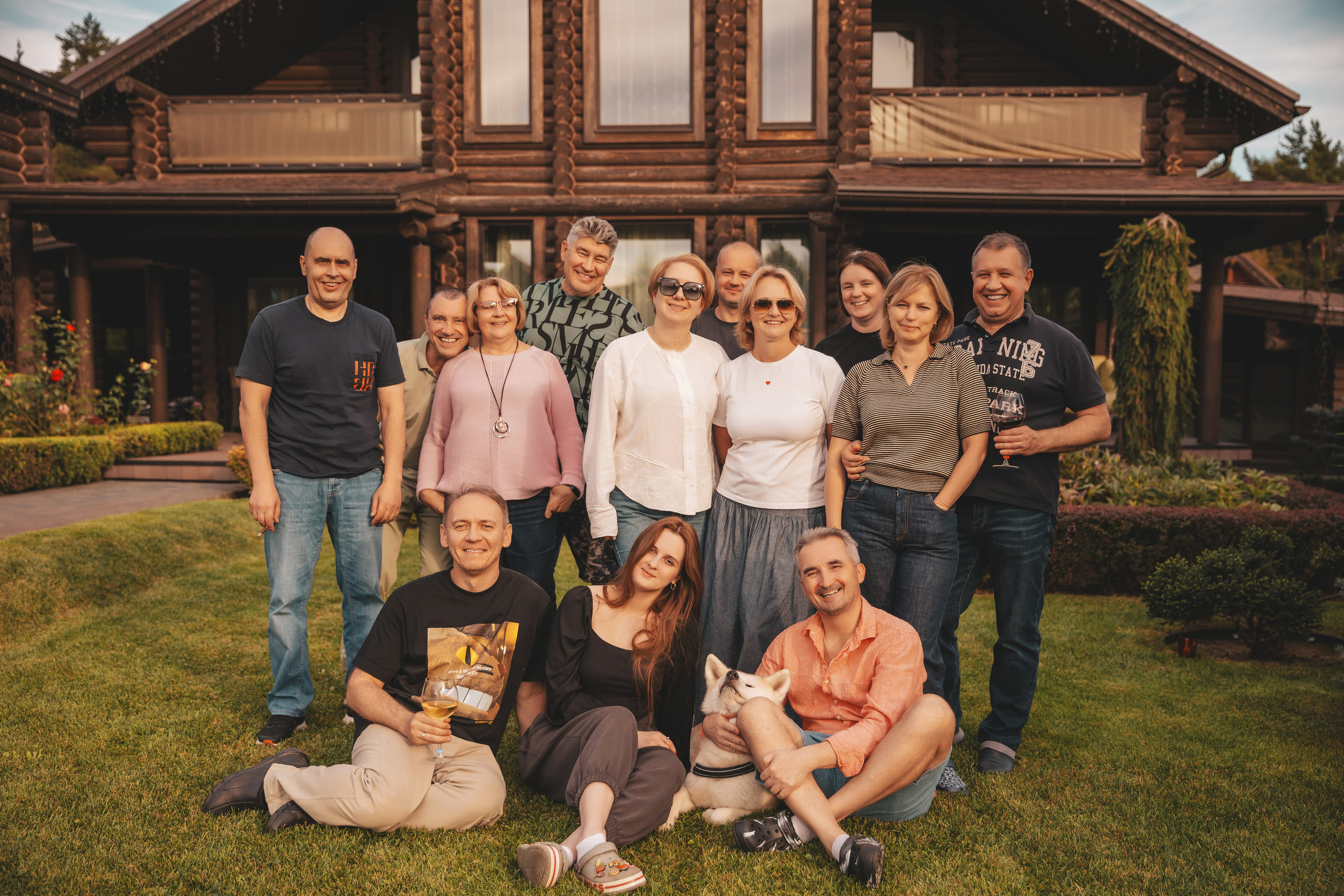 Юбилей на даче. Семейный и женский фотограф в Москве Надежда Воробьева