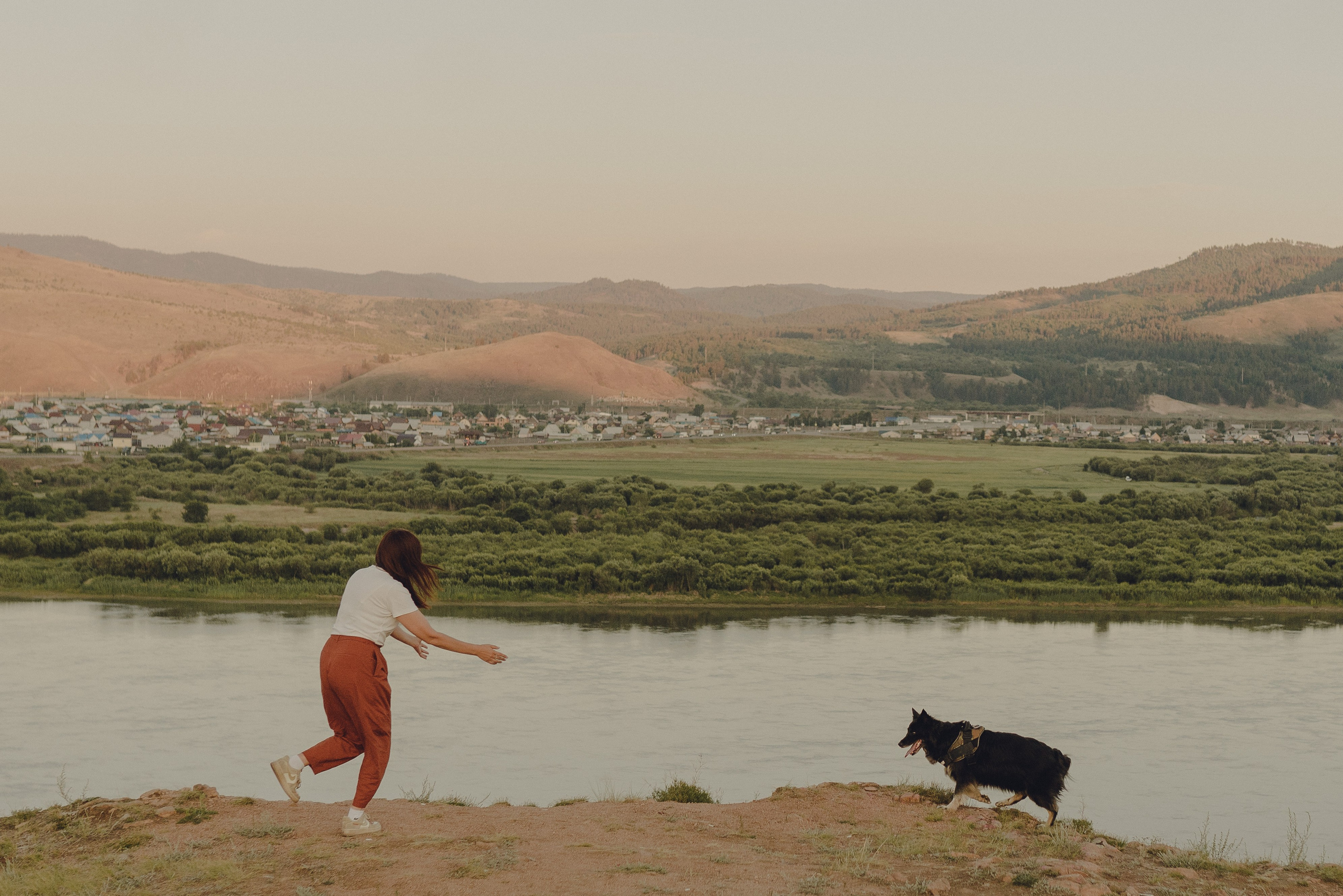 Настя и Умка. Фотограф анималист в Спб недорого Олеся Майорова