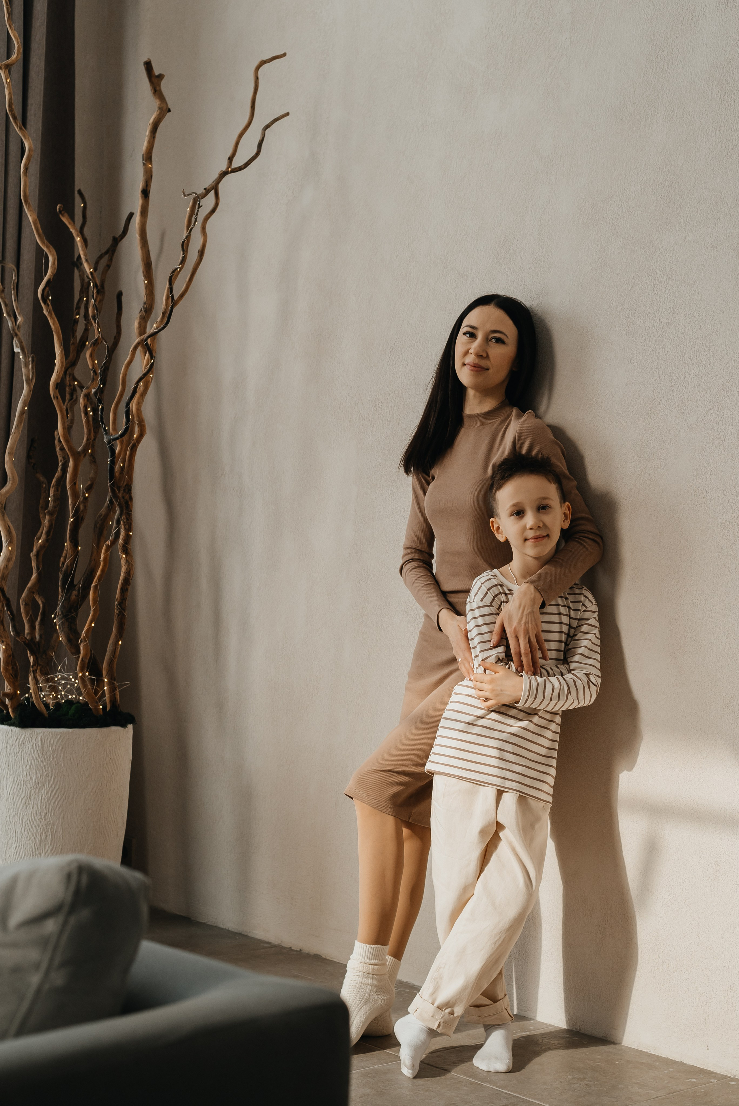 Семейная фотосессия в студии-дом. Семейный и детский фотограф Кущ Наташа