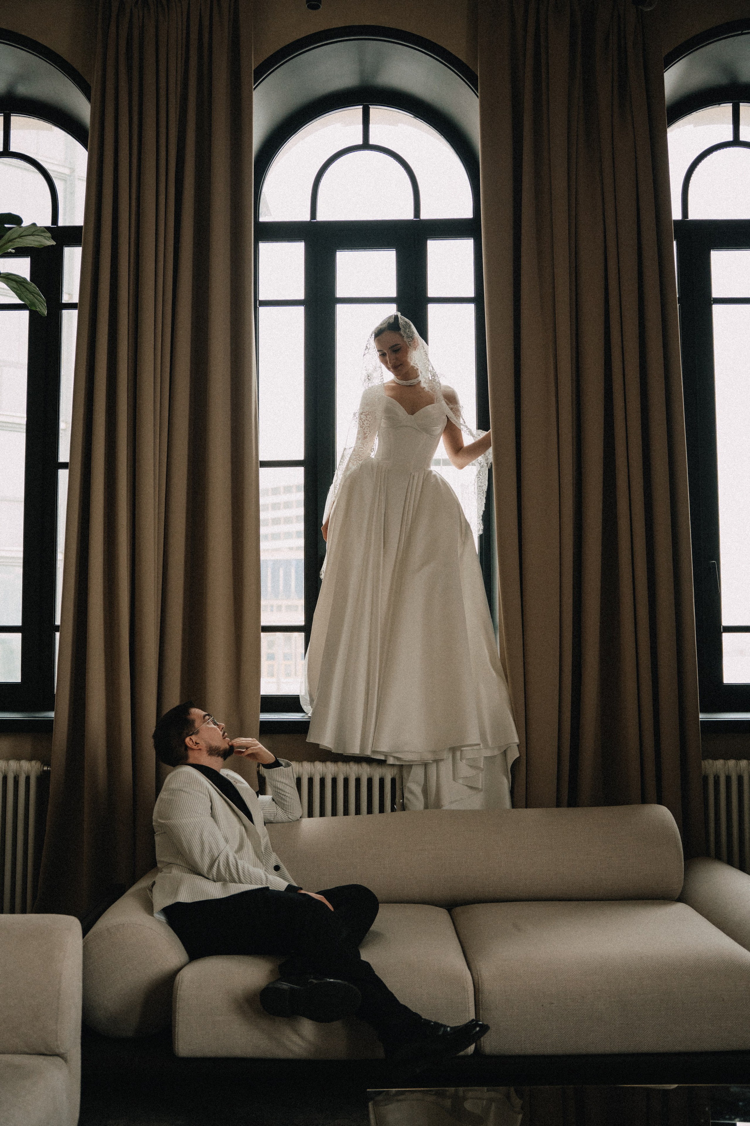 Свадебная фотосессия в Санкт-Петербурге. Утро невесты. особняк Балинского. Федосова Елизавета - свадебный фотограф СПб.