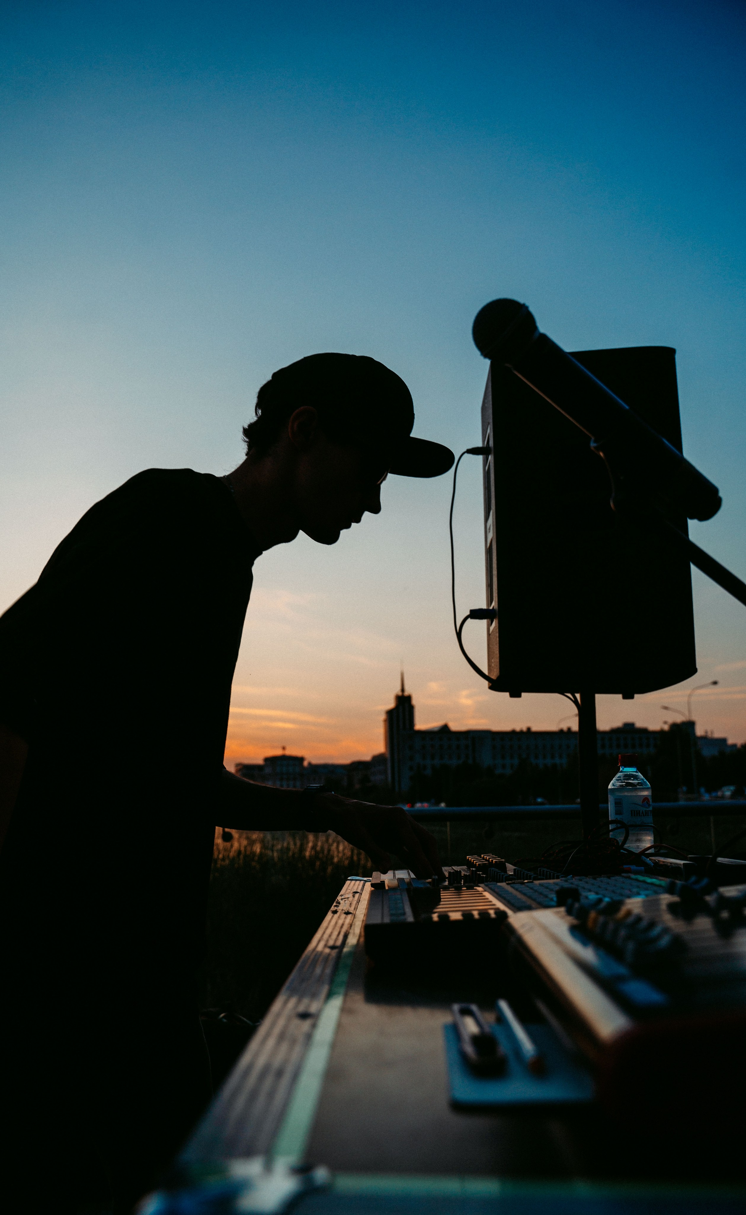 Вечер электронной музыки на Озере Кабан / 2023. Саша Копылов, фотограф в Казани