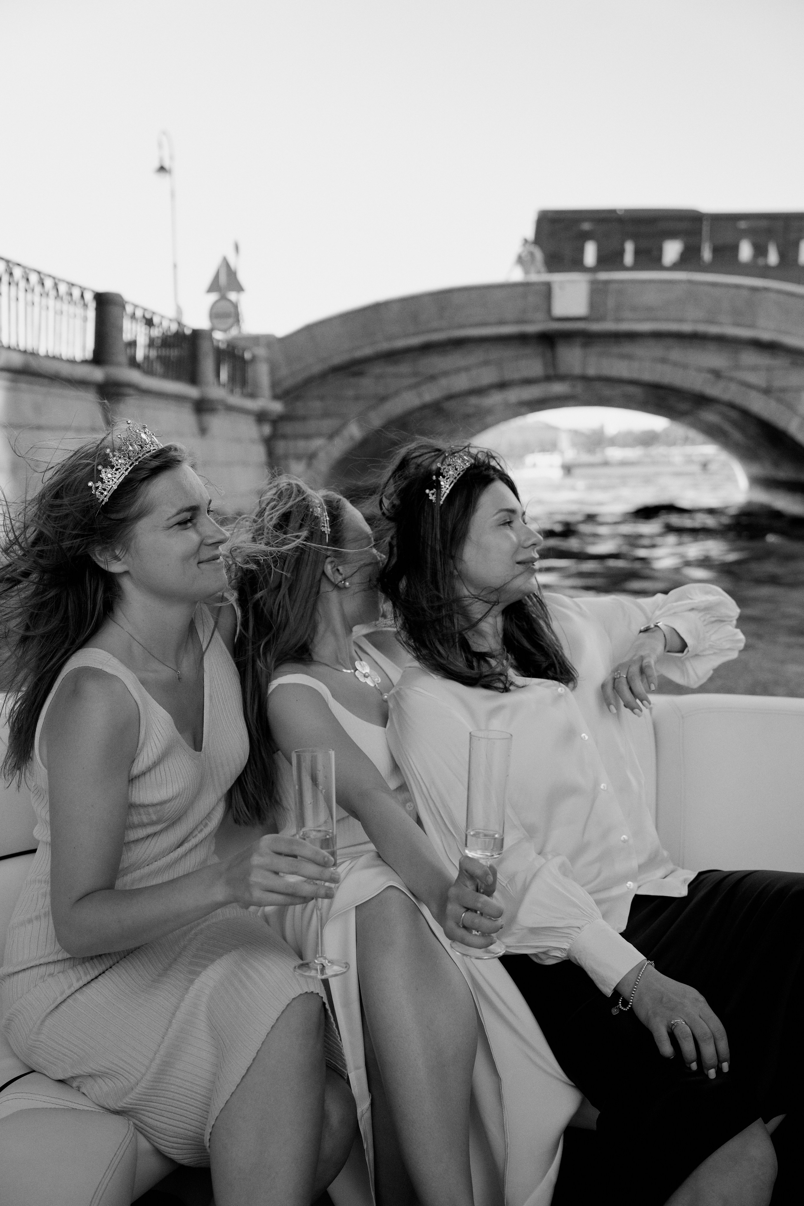 Девичник на катере. Фотограф / Санкт-Петербург / Галина Никонова