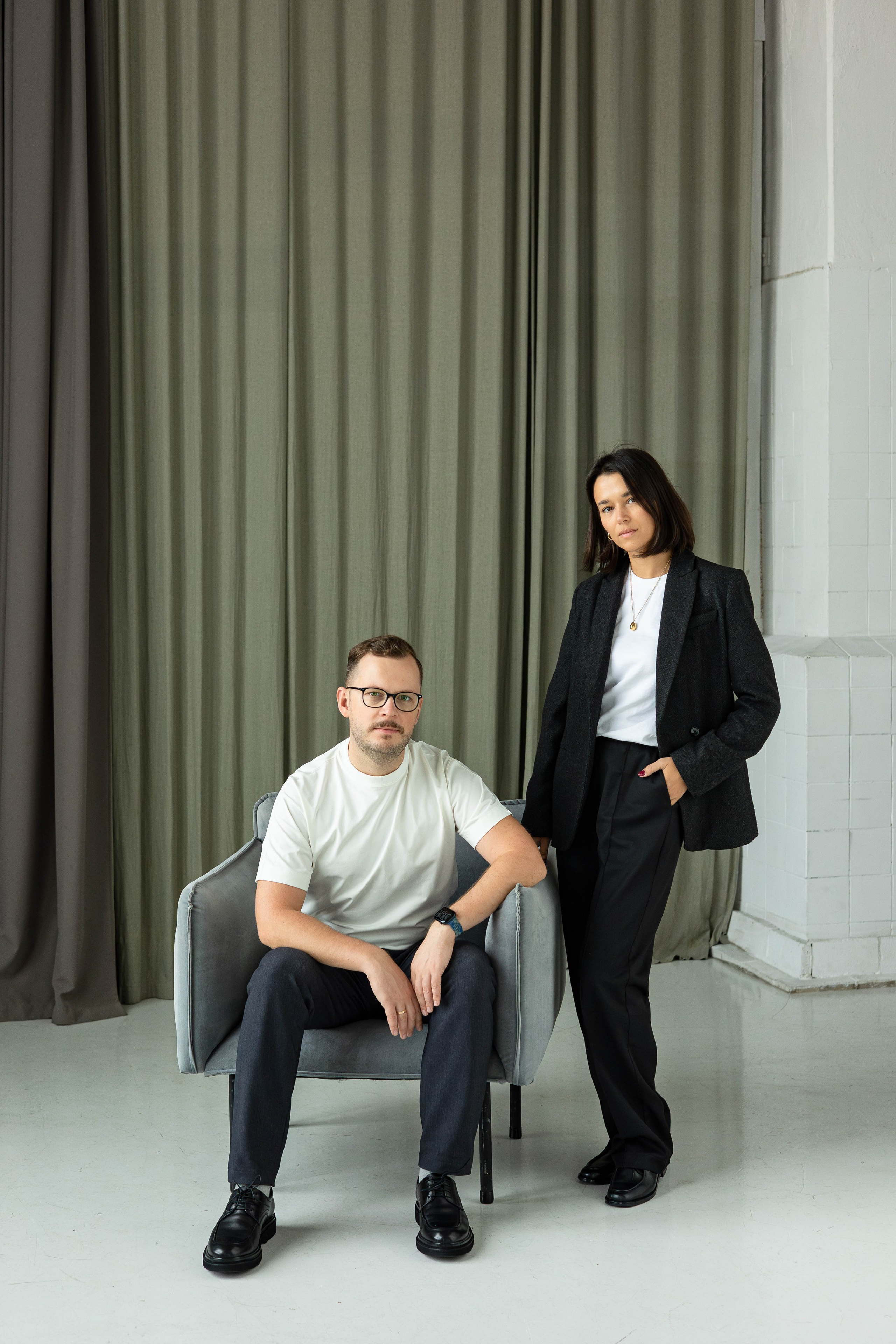 Мария и Антон. Бизнес-портрет. Фотограф Печерская Анастасия