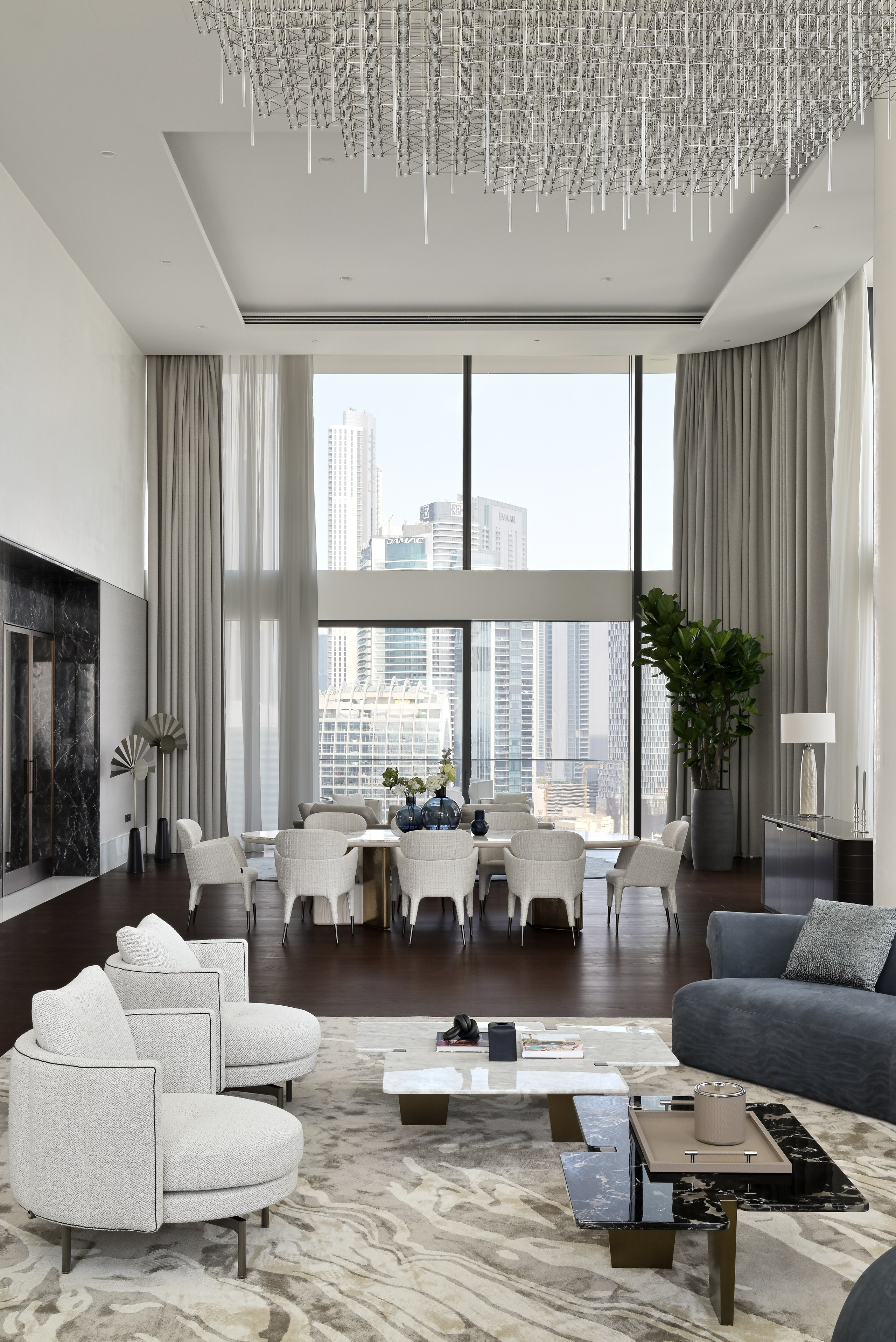 Lana Residences — Dorchester Collection. Interior photographer in Dubai, Vitalii Grishkov