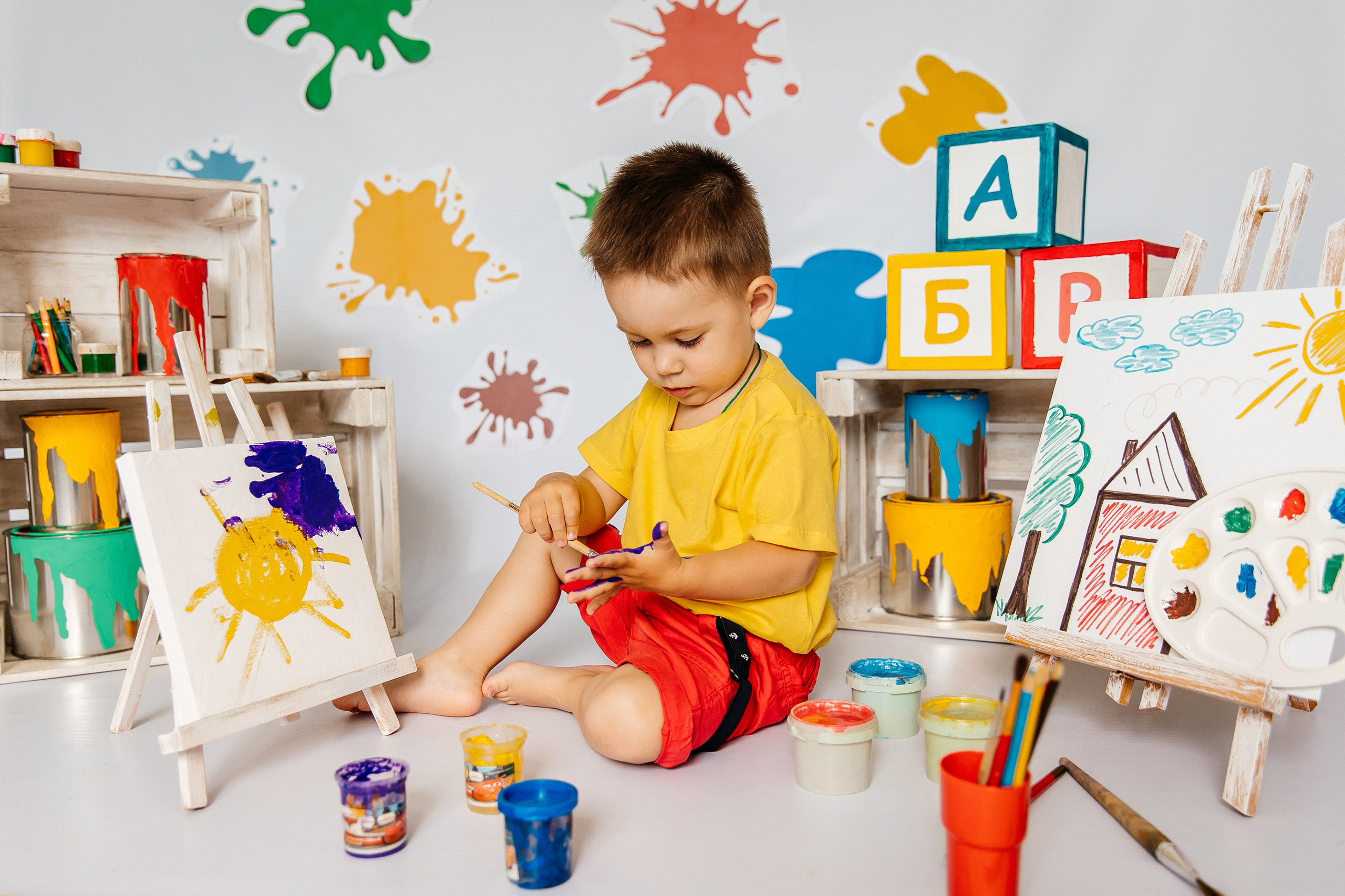 Краски. Детский фотограф, выпускные альбомы в Нижнем Новгороде Бодягина Мария