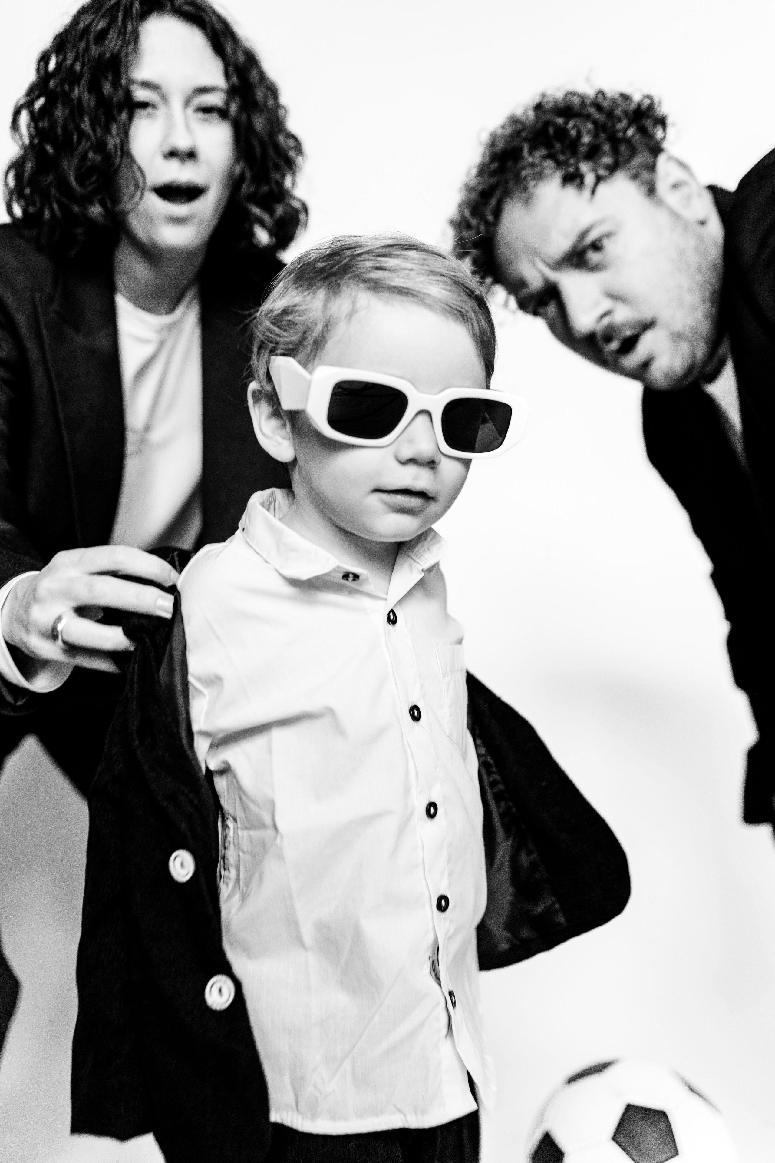 Борис Дергачев, Анна Могуева и Мирон Борисович. Фотограф Сергей Белов | Москва