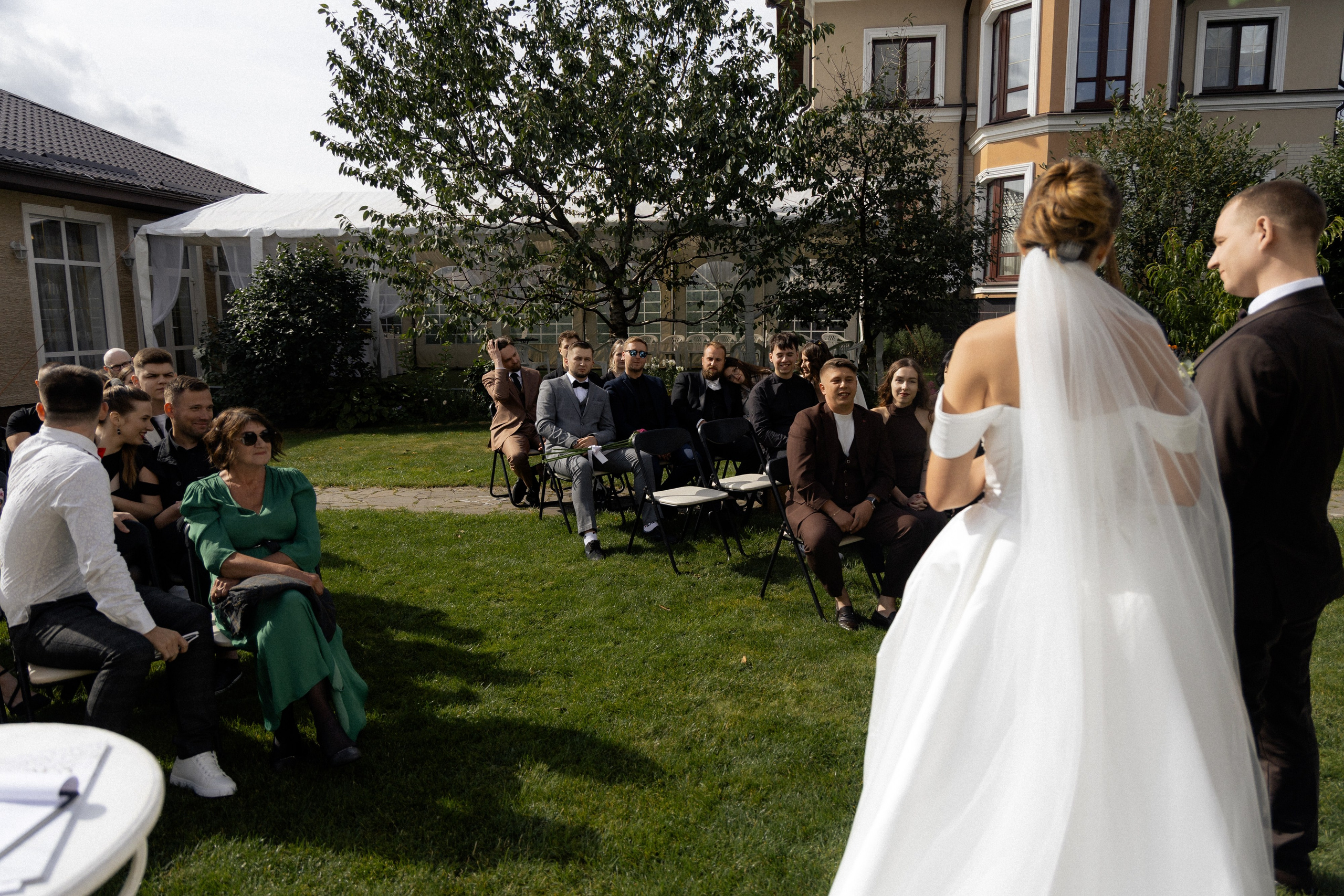 Свадебная фотосессия Анастасии и Игоря в Усадьбе Легенда. Свадебный фотограф в Минске/Беларуси Сергей Спиридонов