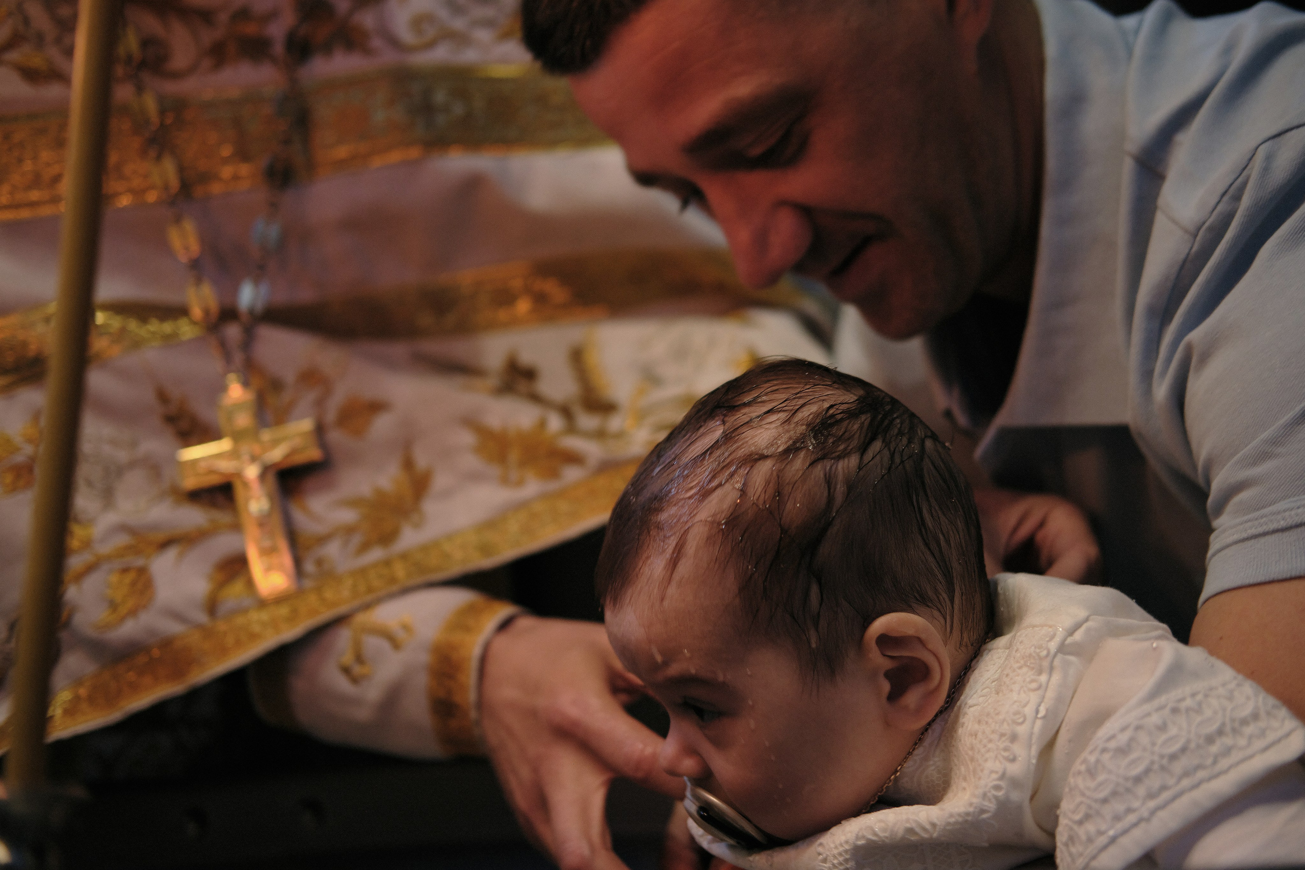 Крещение младенца. Фотограф в Анапе и Краснодаре Тина