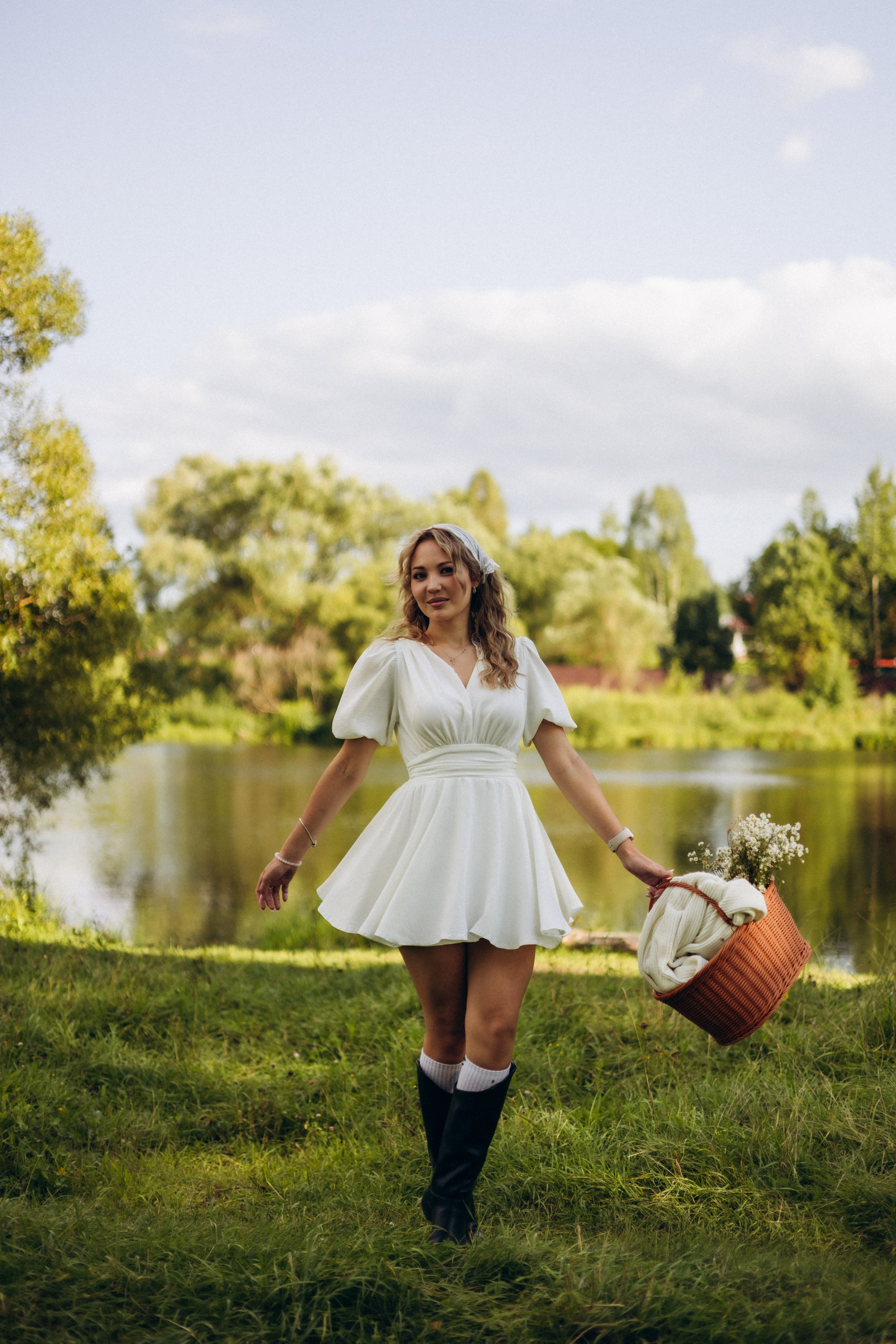 Женский портрет (15.08.2025) д. Величково (Калужская обл.). Надежда Стар семейный и церковный фотограф в Жукове и Калужской области