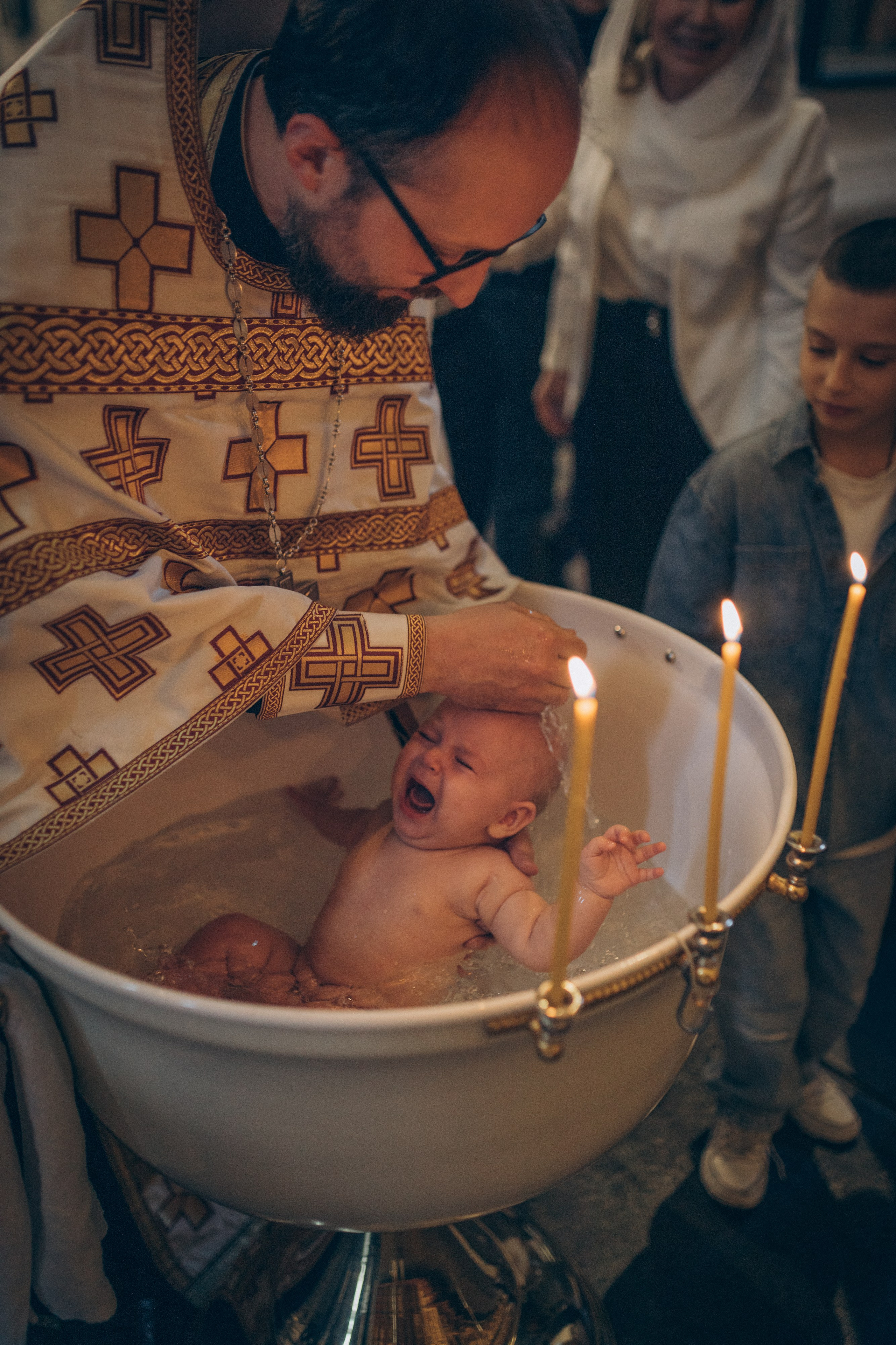 Крещение Марии. Семейный фотограф и фотограф на роды в Ростове-на-Дону Мухина Виктория