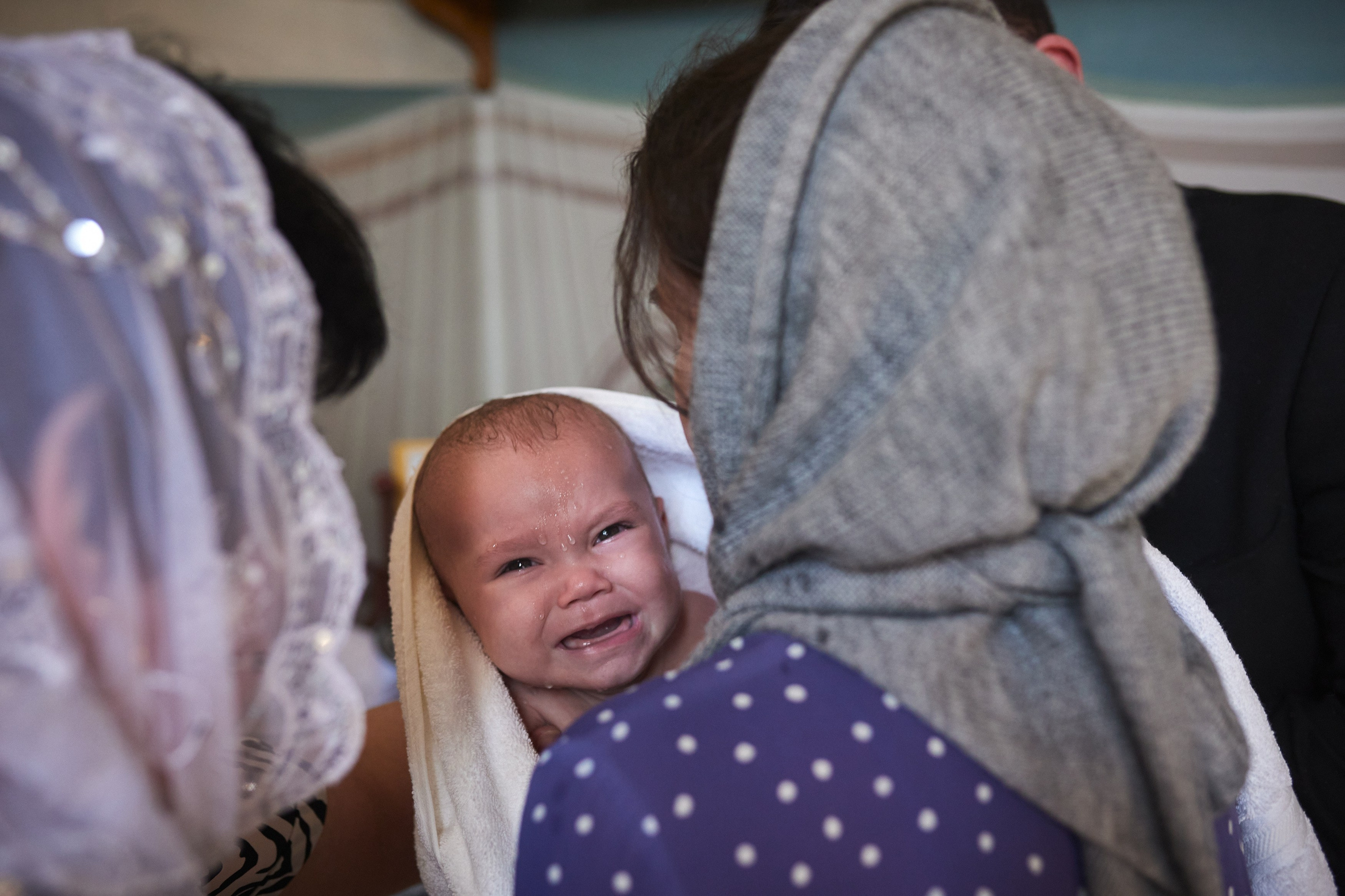 Фотосессия таинства крещения в Минске