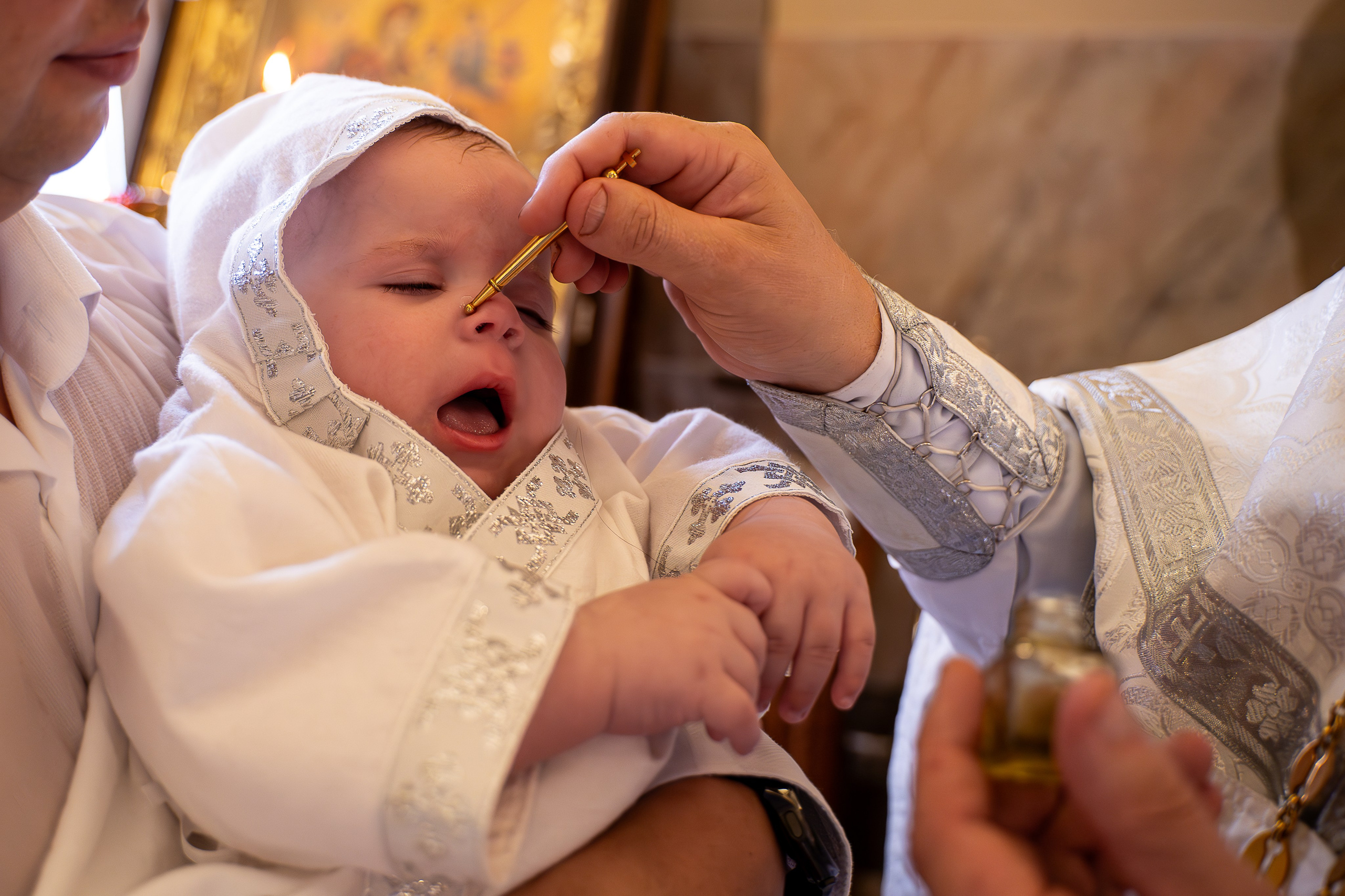 Крещение Никиты. Фотограф на роды Москва Ольга Летучева