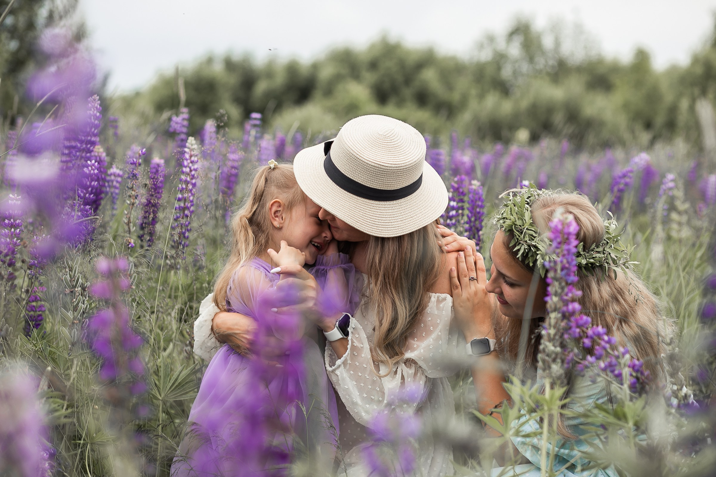 Екатерина, Алена и Анастасия. Свадебный и семейный фотограф в Колпино и СПб Юлия Папанова