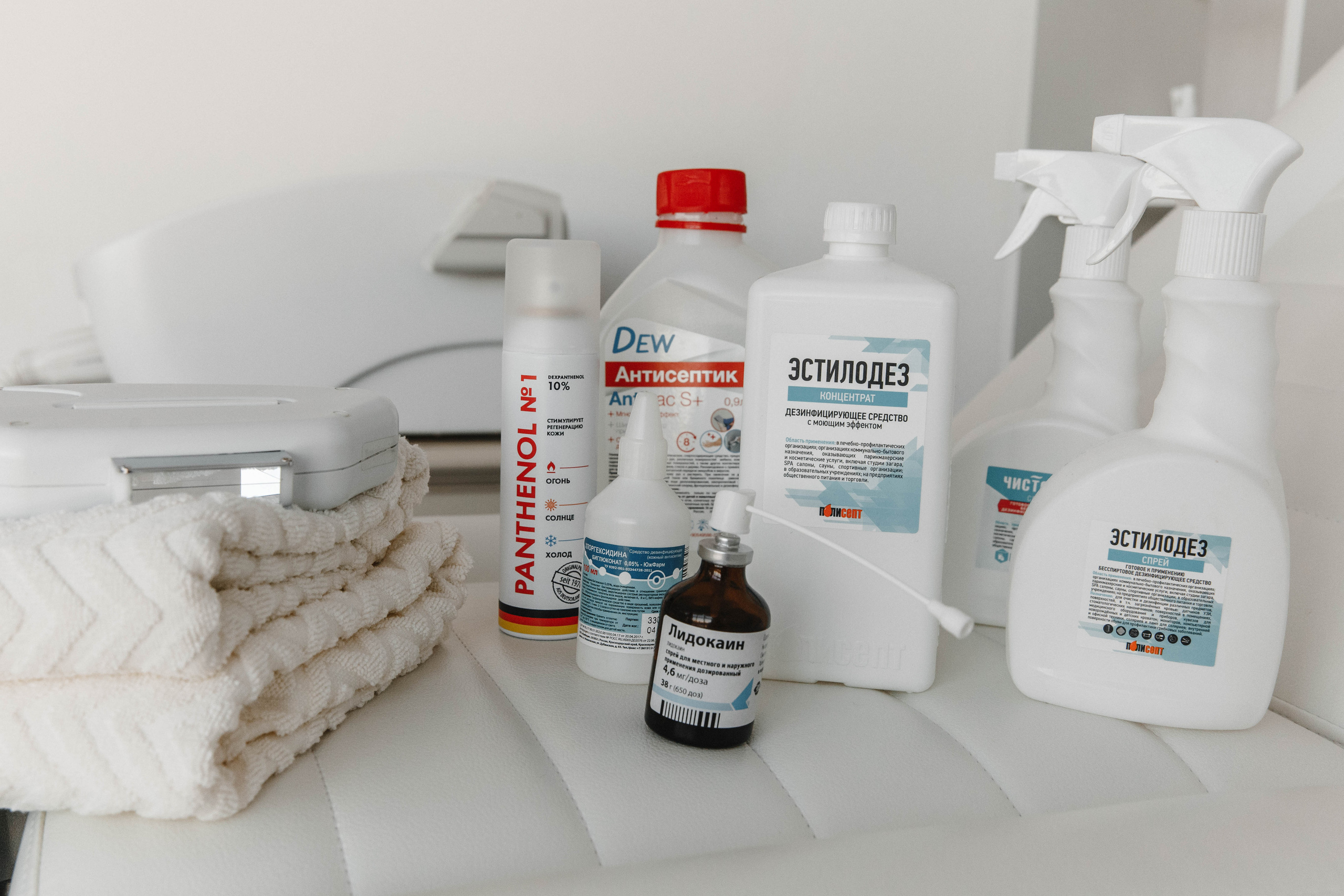 Контент-съемка для студии лазерной эпиляции. Главная