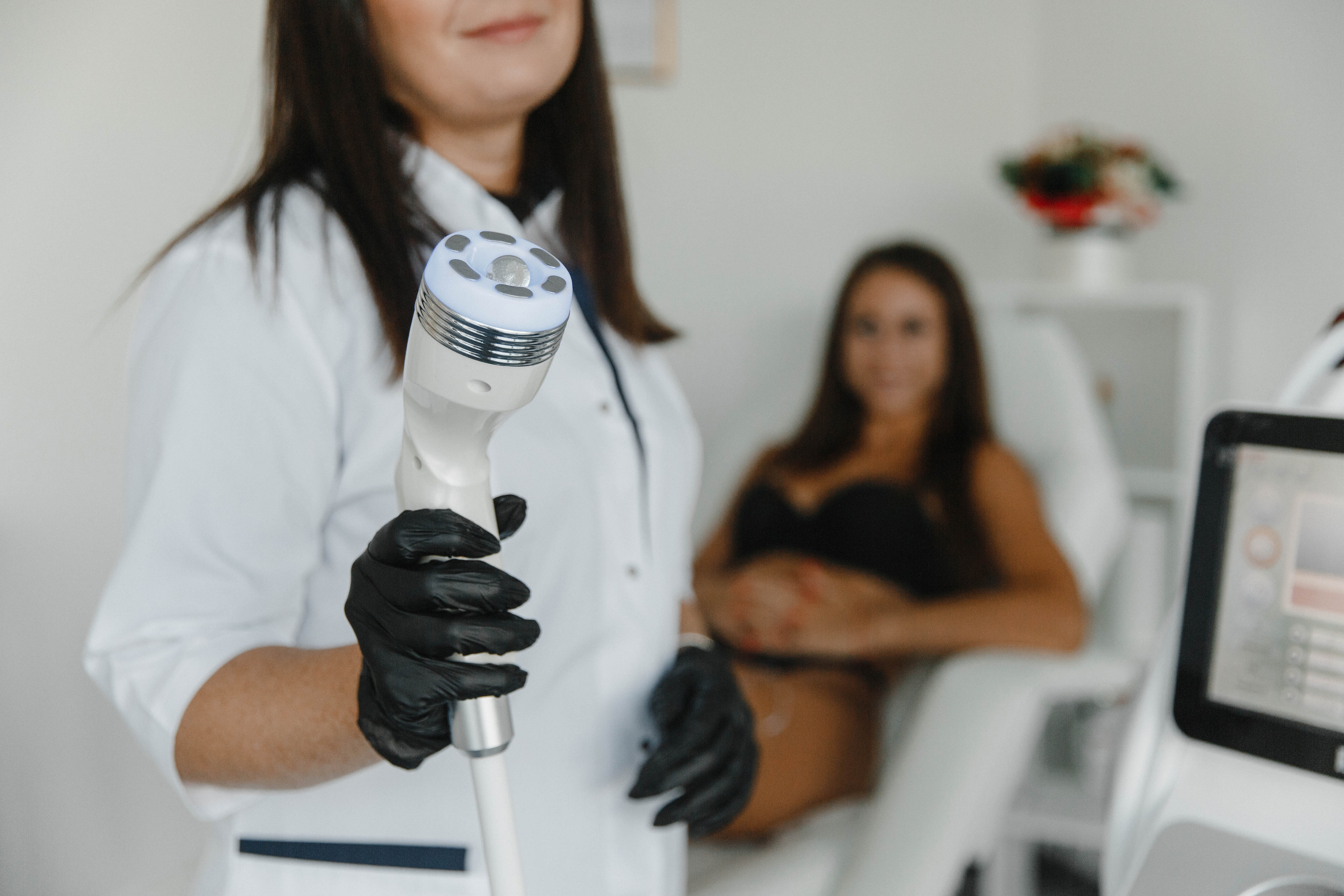 Контент-съемка для студии лазерной эпиляции. Главная