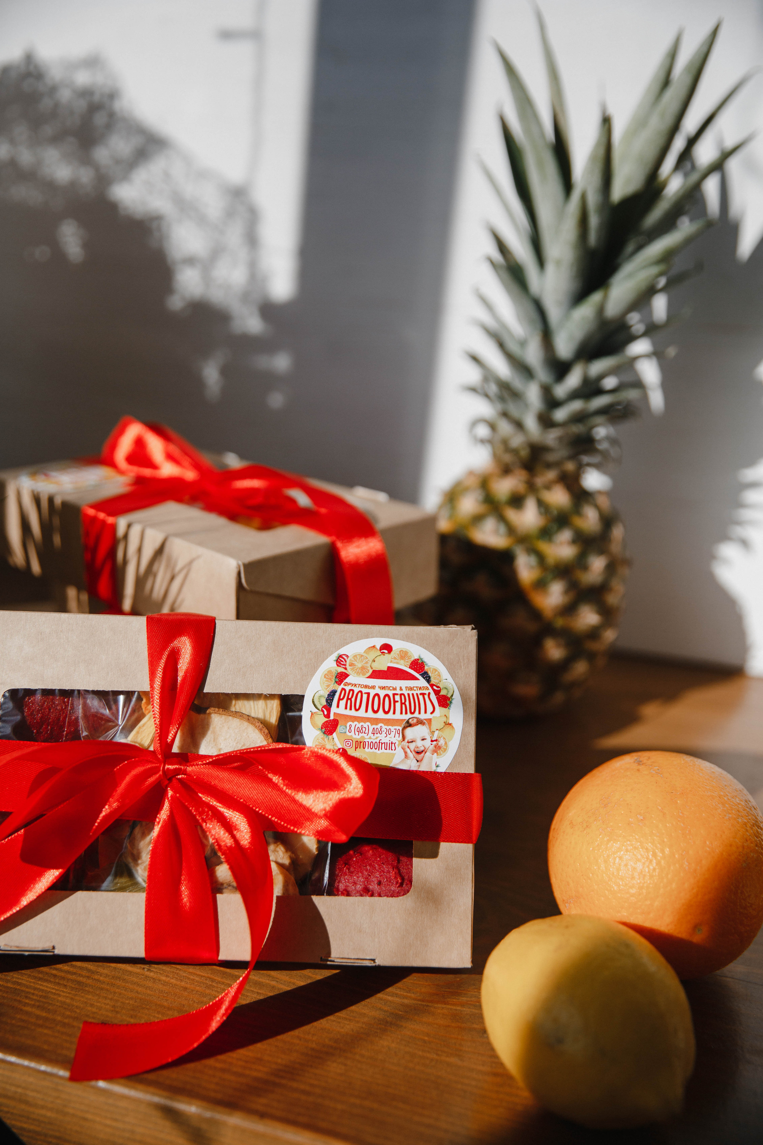 Контент-съемка для магазина Pro100fruts. Главная