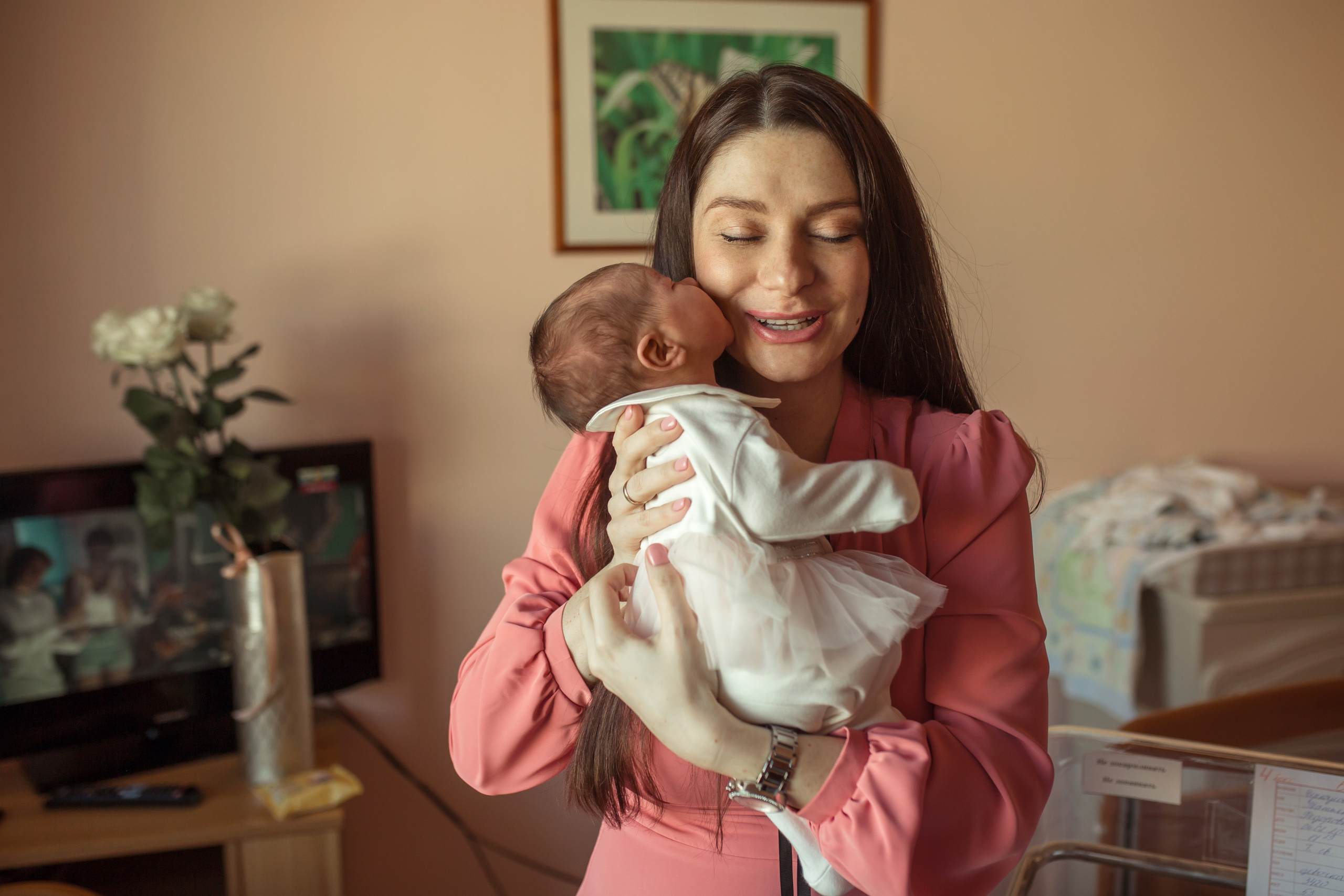 Выписка Милаши. Фотограф на Крещение, семейный фотограф в Москве