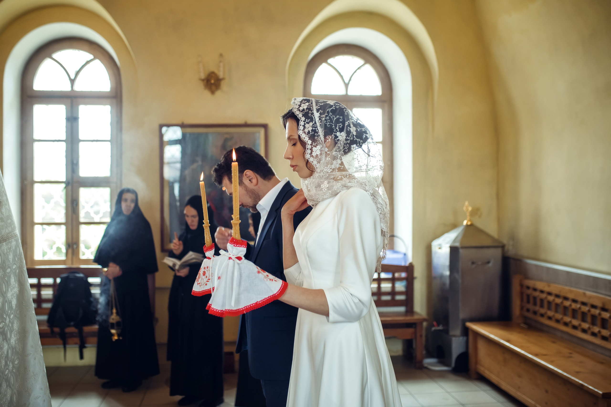 Венчание Игоря и Анны. Фотограф на Крещение, семейный фотограф в Москве