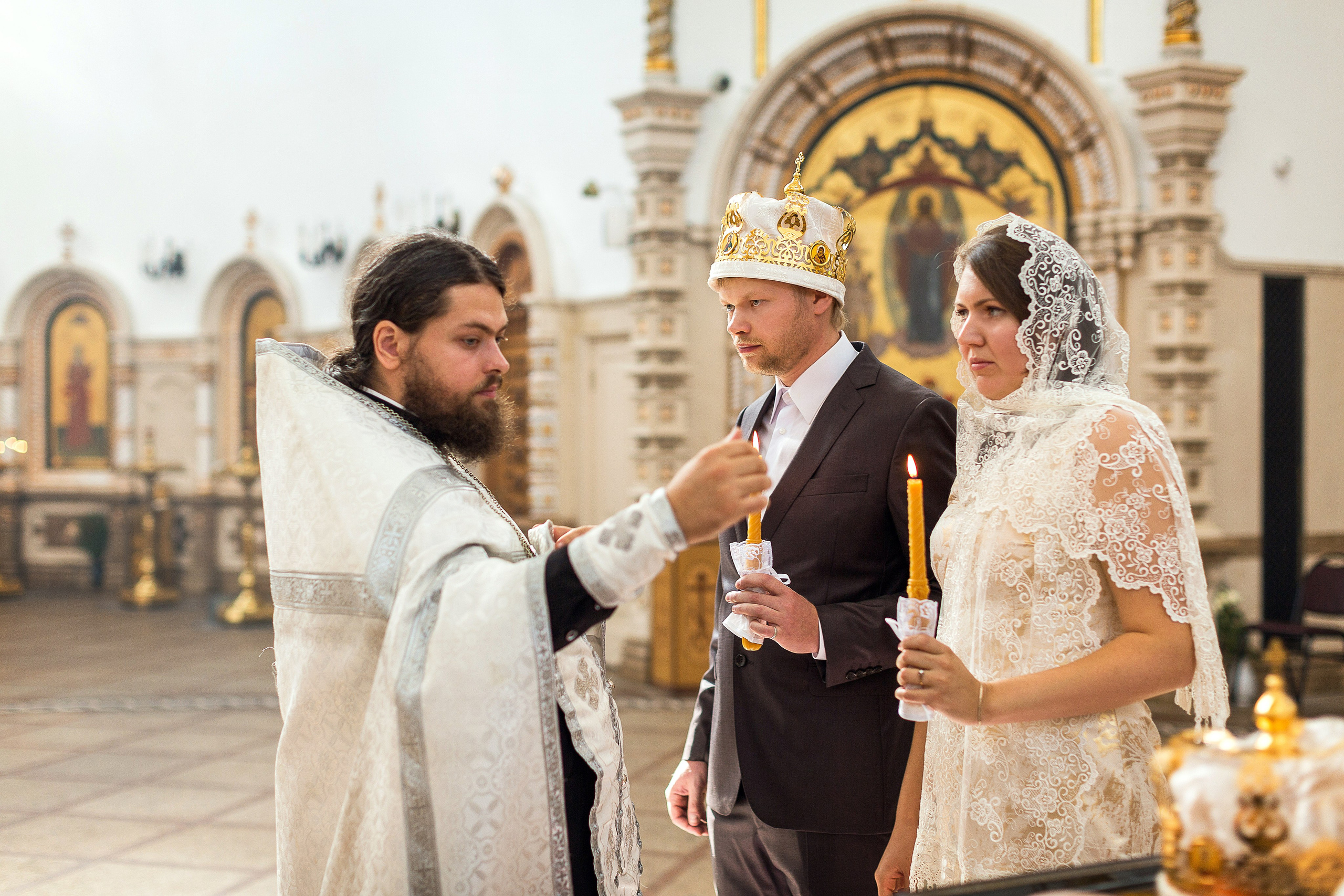 Венчание Светланы и Алексея. Фотограф на Крещение, семейный фотограф в Москве