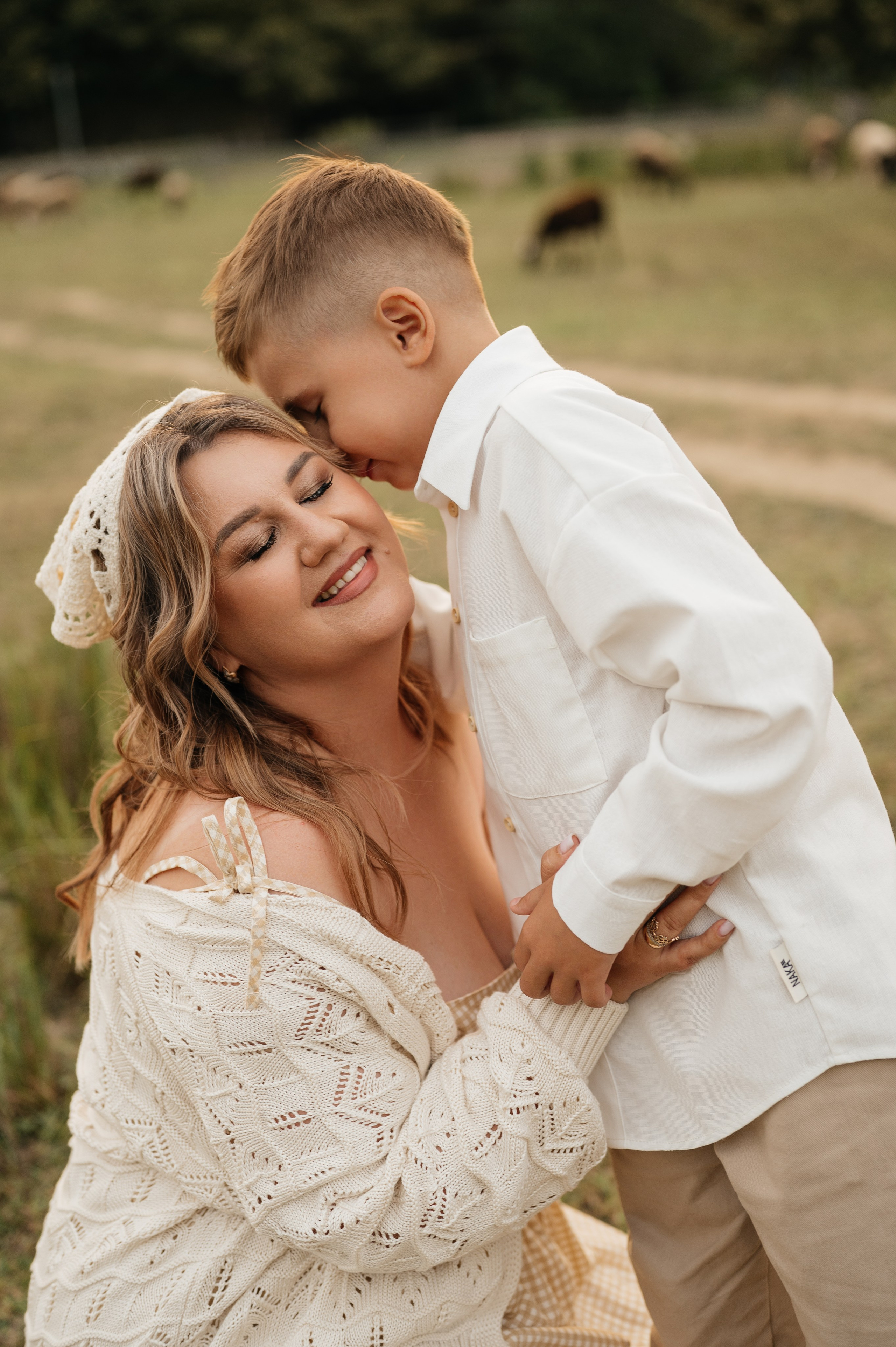Семейная фотосессия на ферме. Свадебный и семейный фотограф в Краснодаре Алина Мельник
