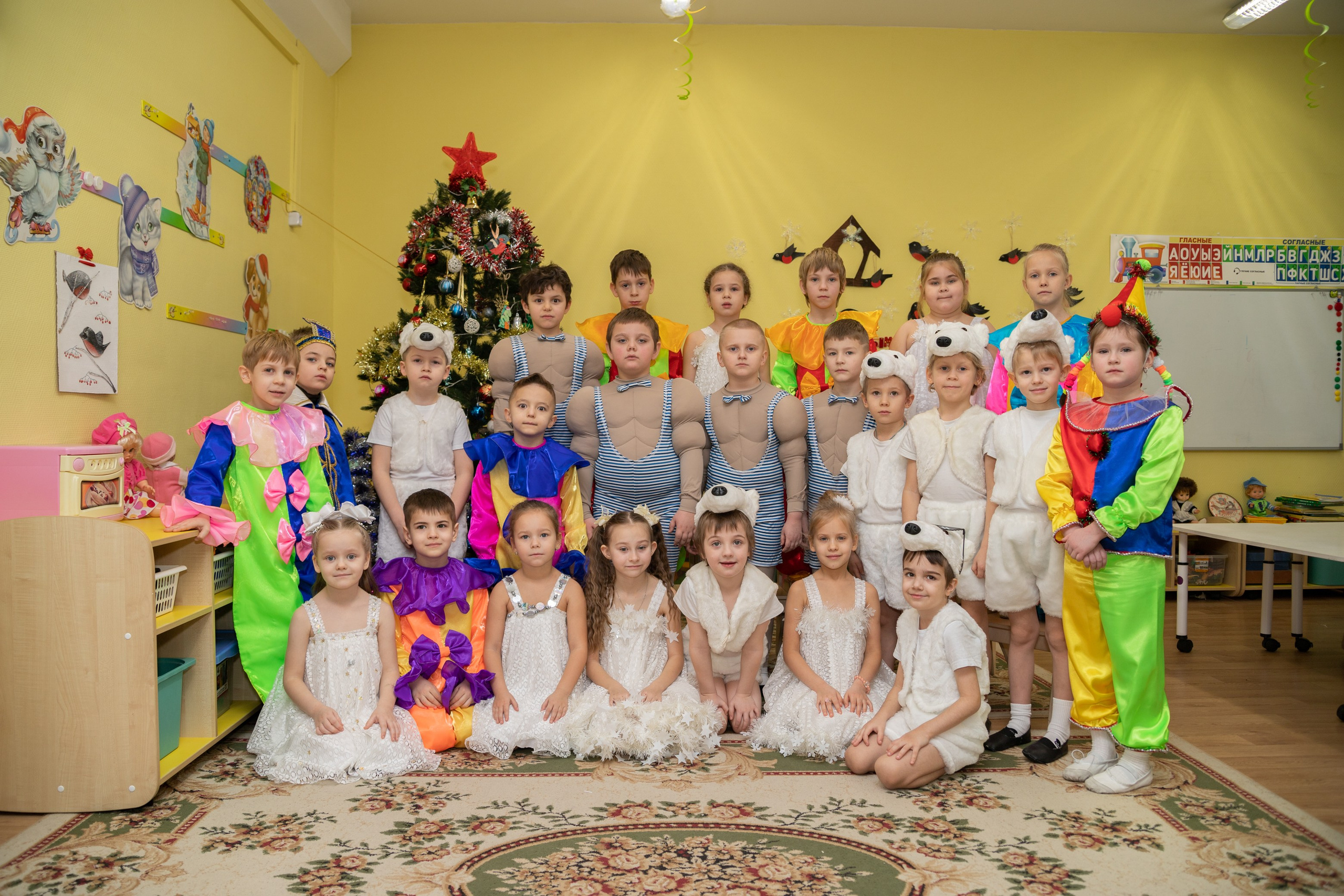 Новогодний утренник в садике. Фотограф-дизайнер, семейный фотограф, фуд-фотограф в Москве и Московской области Лаврова Анна