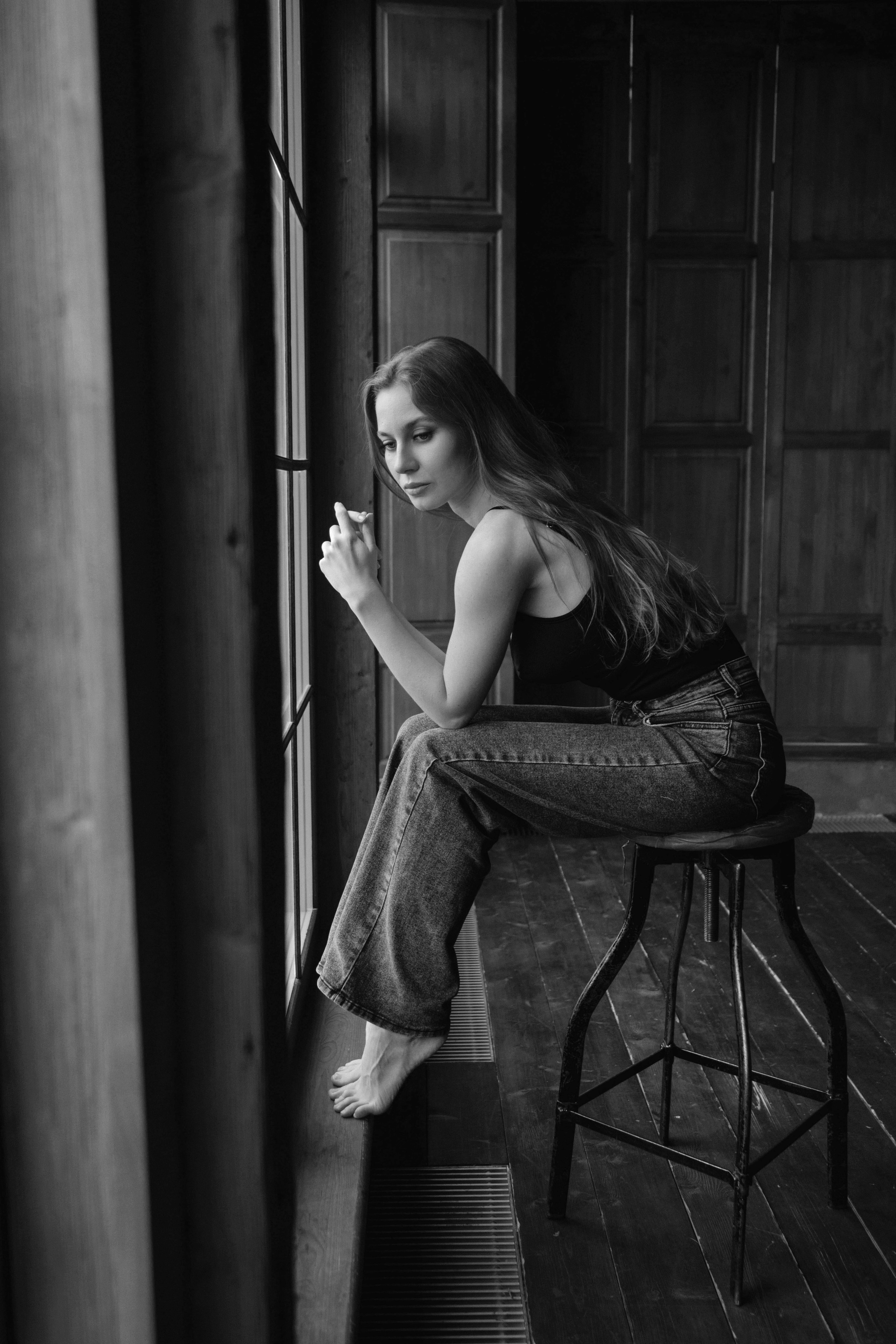 Ирина. Фотосессия в студии, будуар. Фотограф Ксения Третьякова, Санкт-Петербург