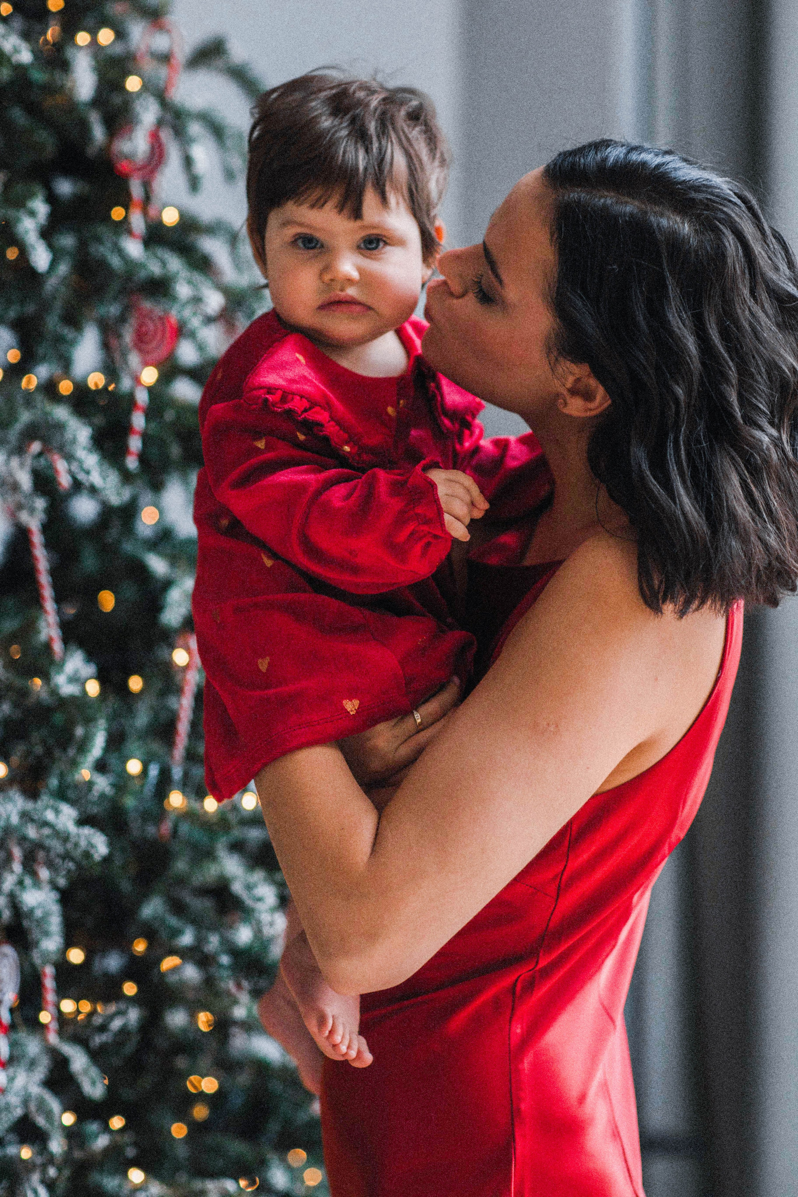 Новогодняя семейная. Детский и семейный фотограф, съемка новорожденных Москва