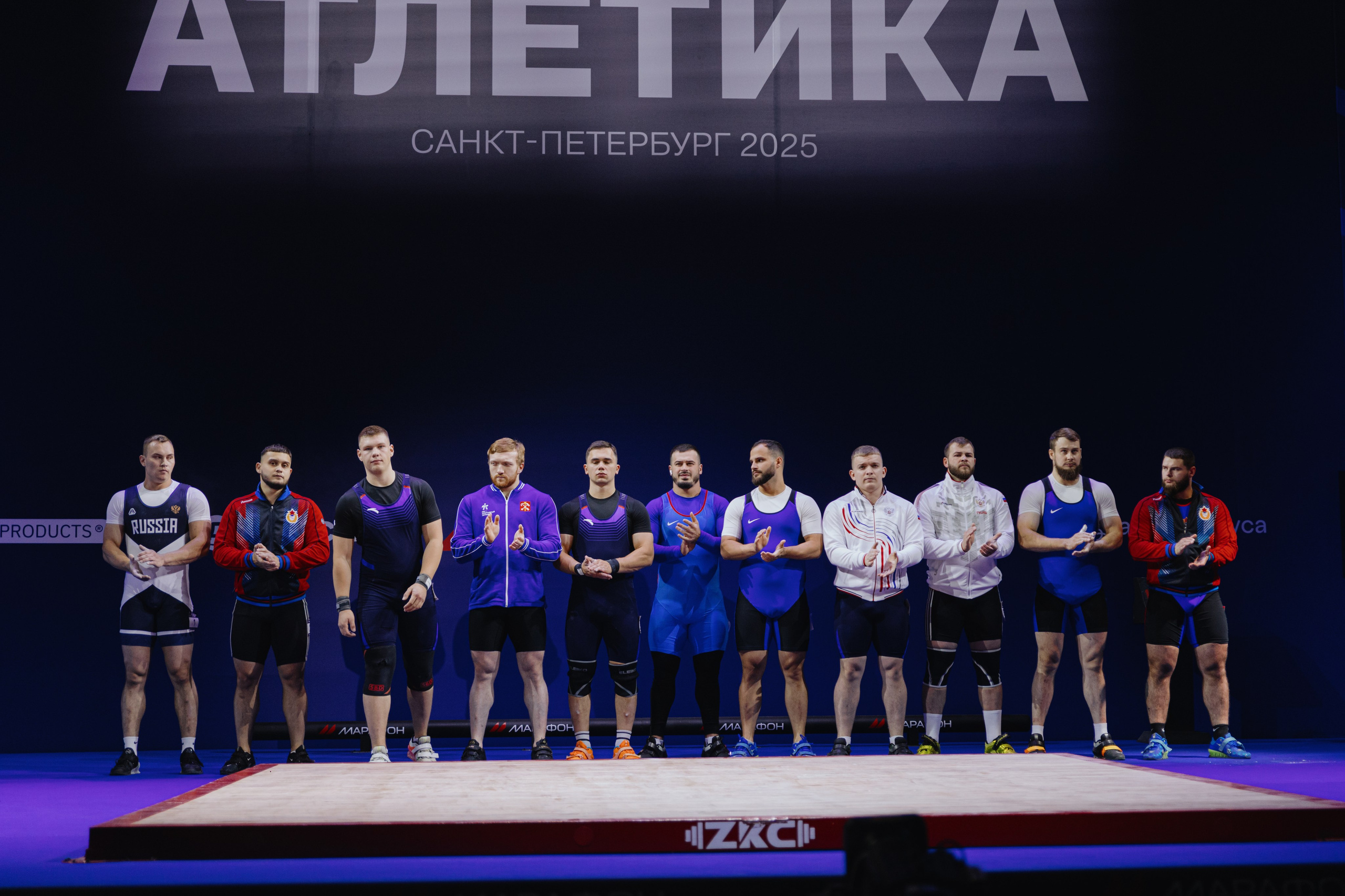 Чемпионат России по тяжелой атлетике 2025. Фотограф в Москве и Санкт-Петербурге Дарина