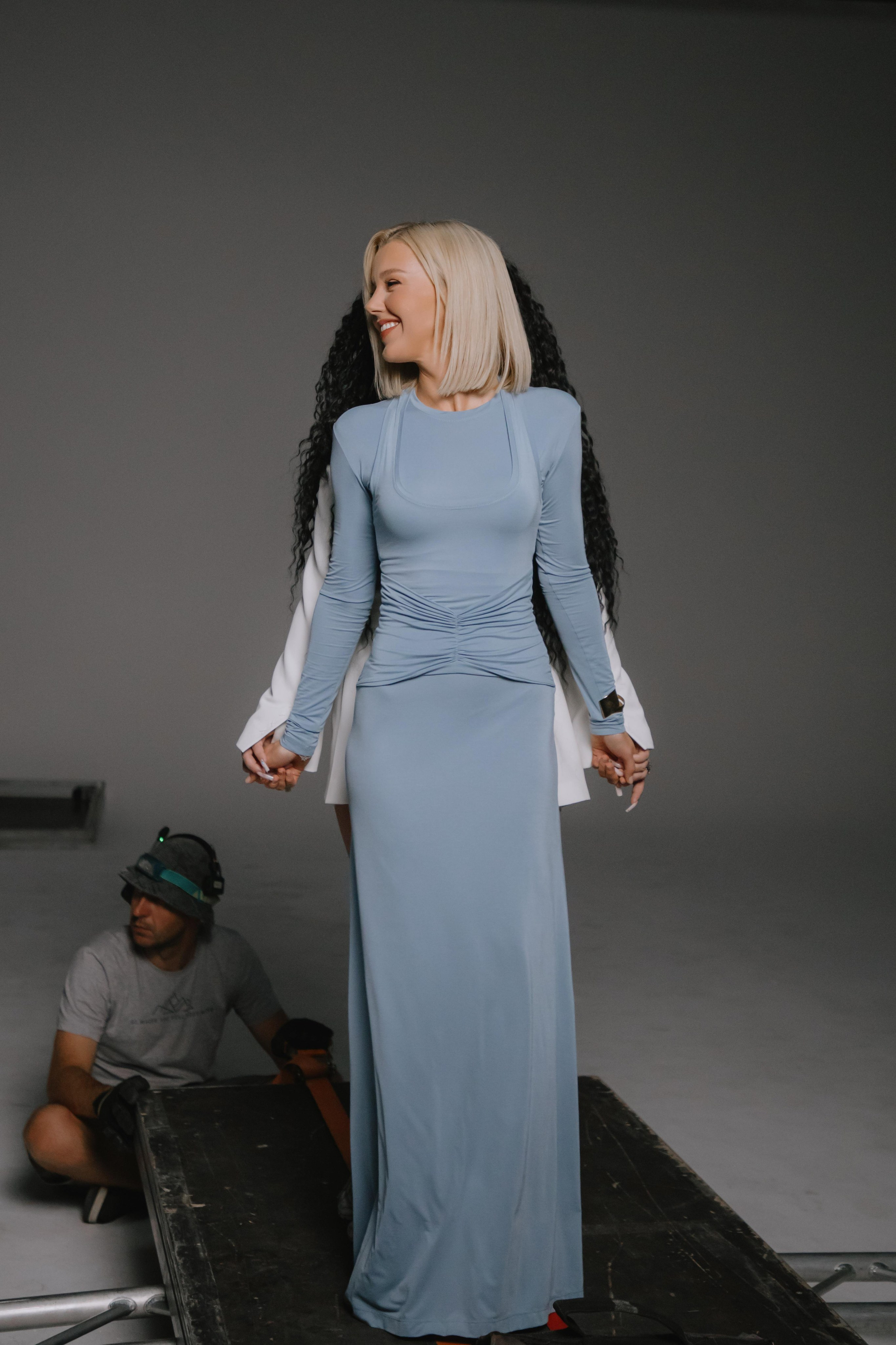 Съемка клипа Юлианны Карауловой и Бьянки. Фотограф в Москве и Санкт-Петербурге Дарина