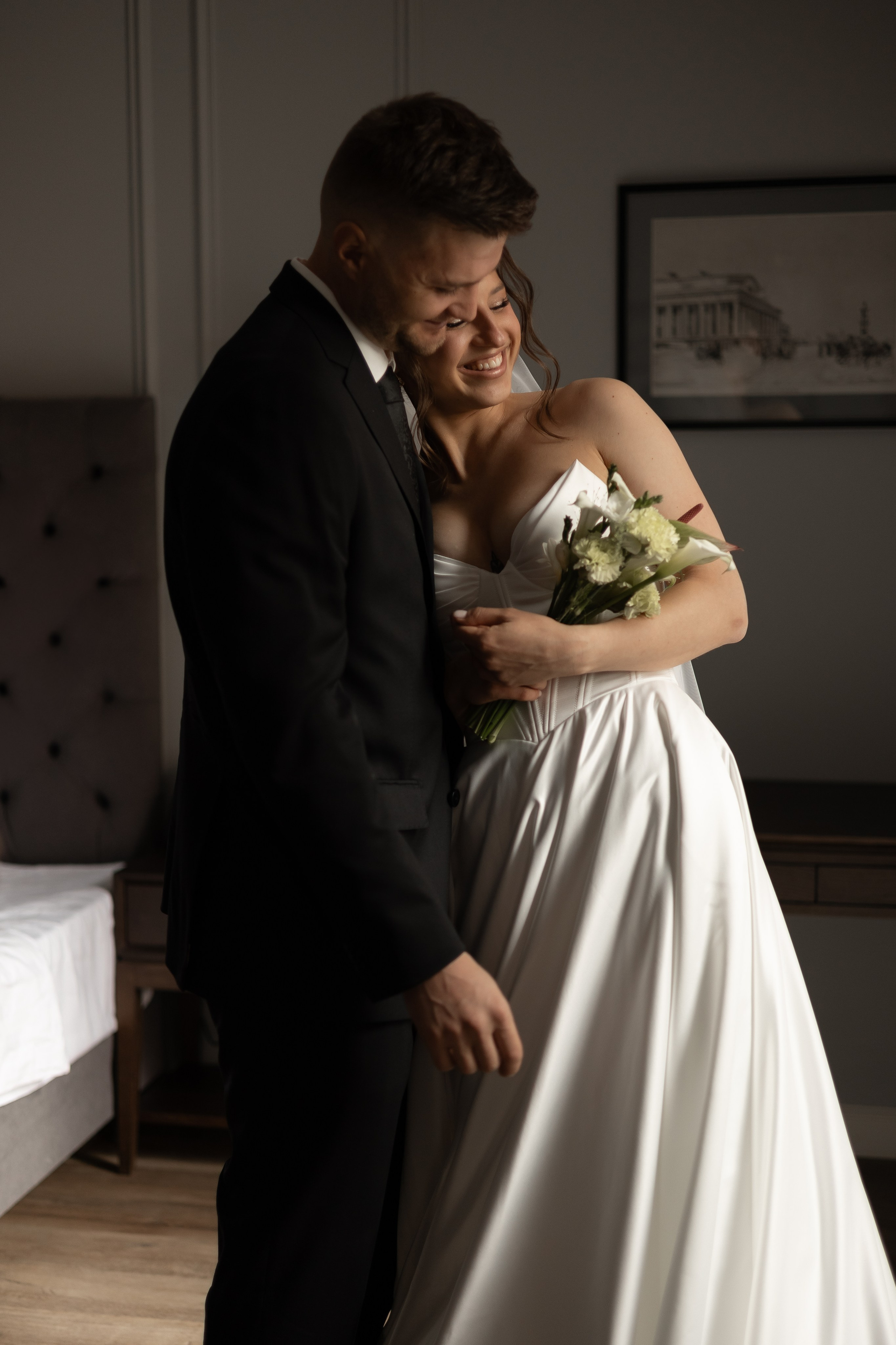 Серая кошка и рыжий кот. Свадебный и семейный фотограф Арина Кулёва