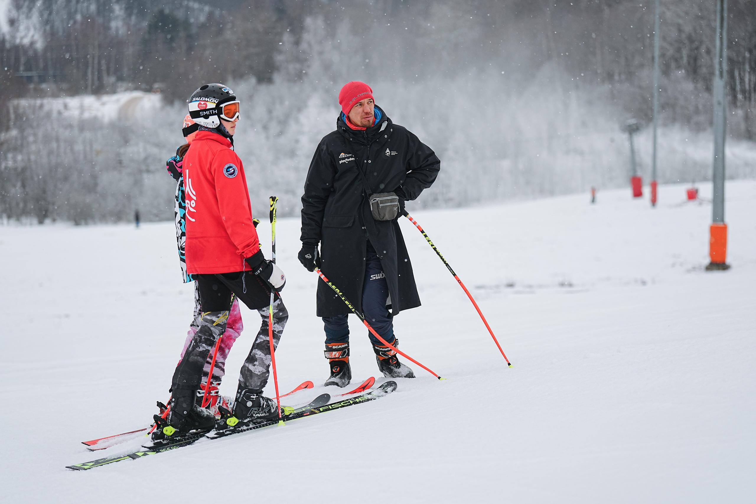 Горные лыжи. Первенство Центрального Федерального Округа. GS U14 Шуколово. Фотограф Студитский Евгений
