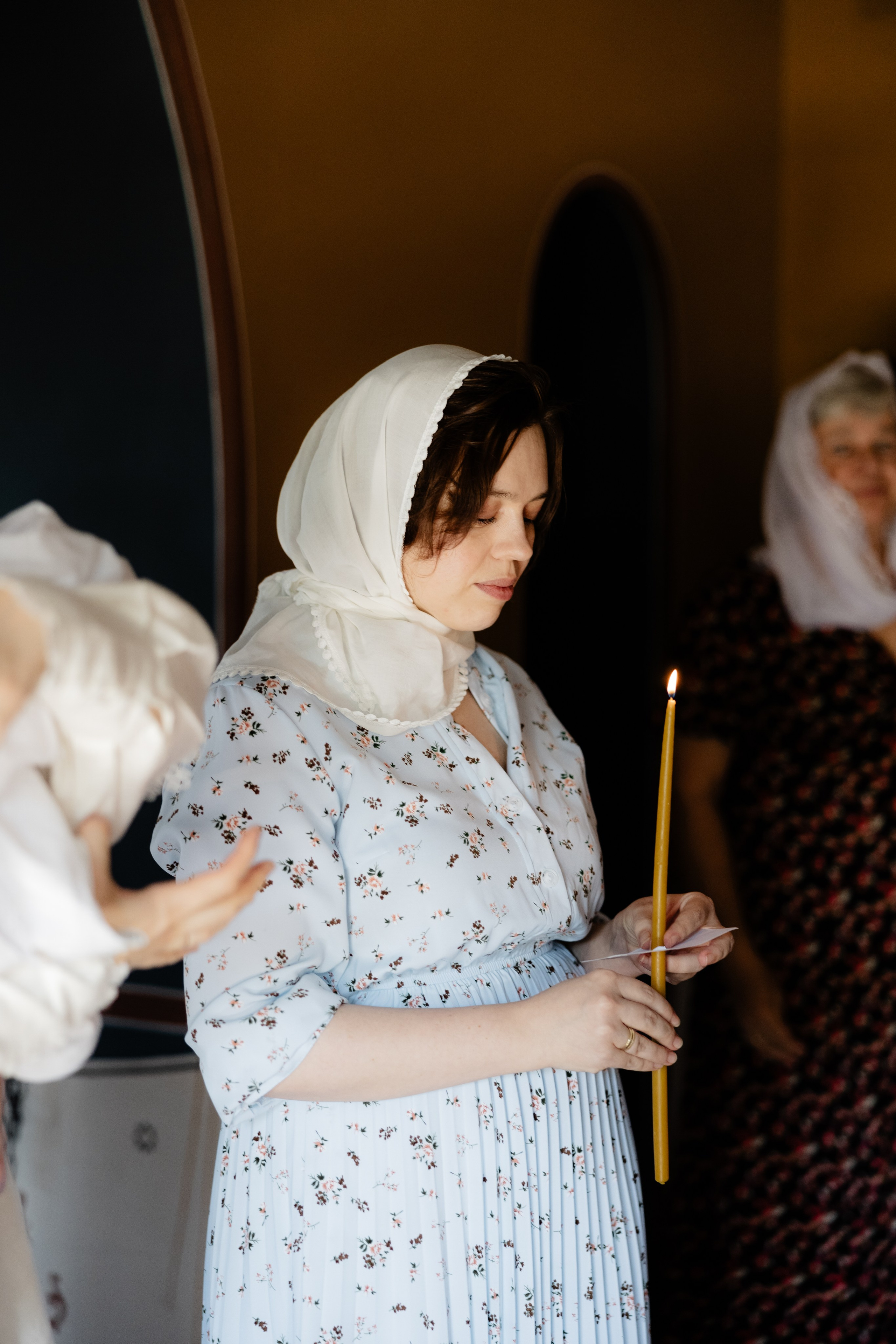 Маргарита, Храм Троицы Живоначальной в Хорошеве. Свадебный фотограф | Москва