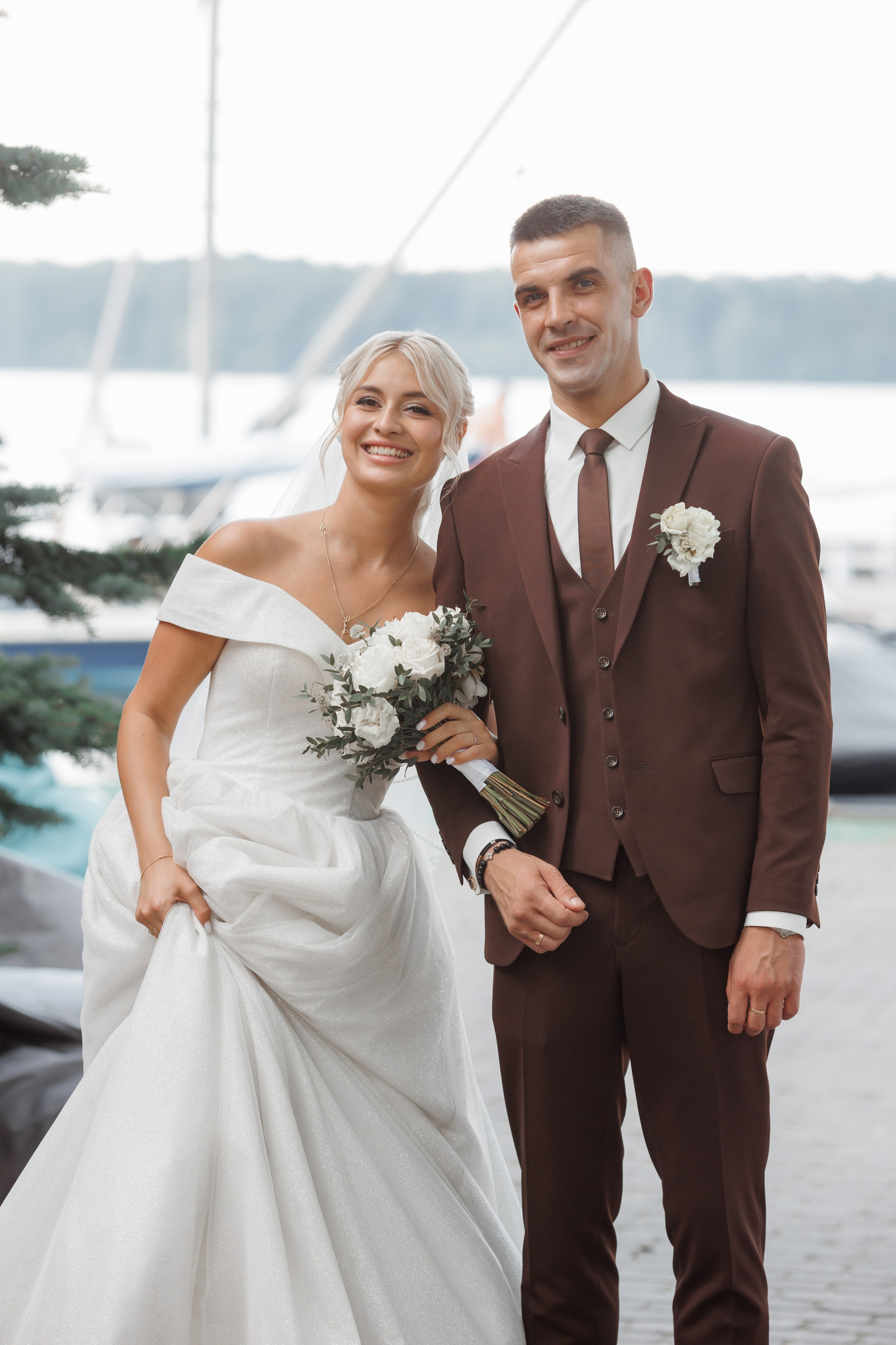 Ольга и Вадим, яхт-клуб «Портофино». Свадебный и репортажный фотограф (Москва, Королев и другие)